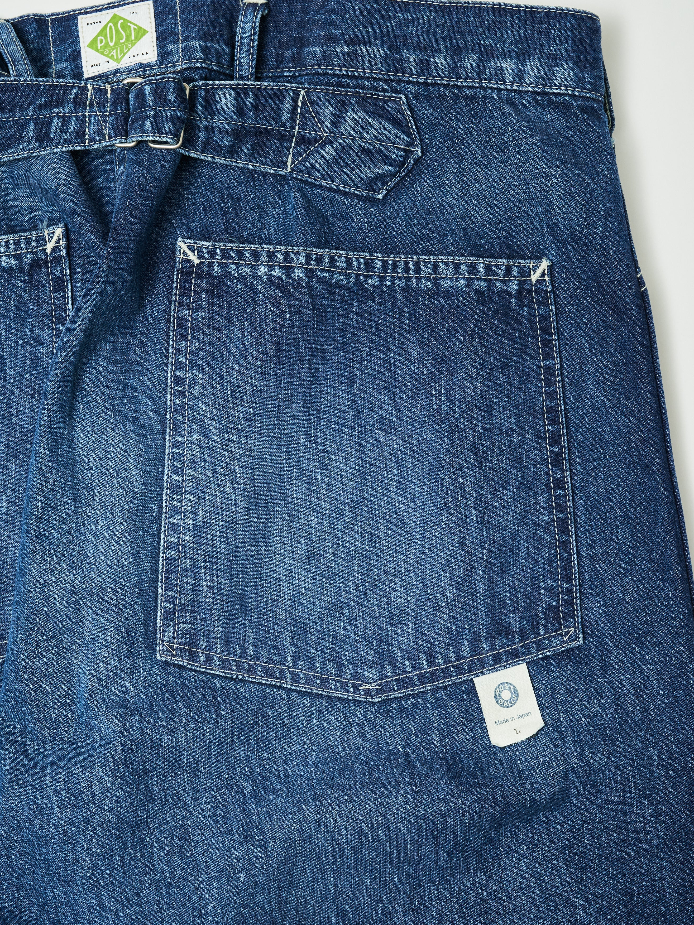 #1301-01W ARMY Pants : 10 oz.denim indigo worn wash