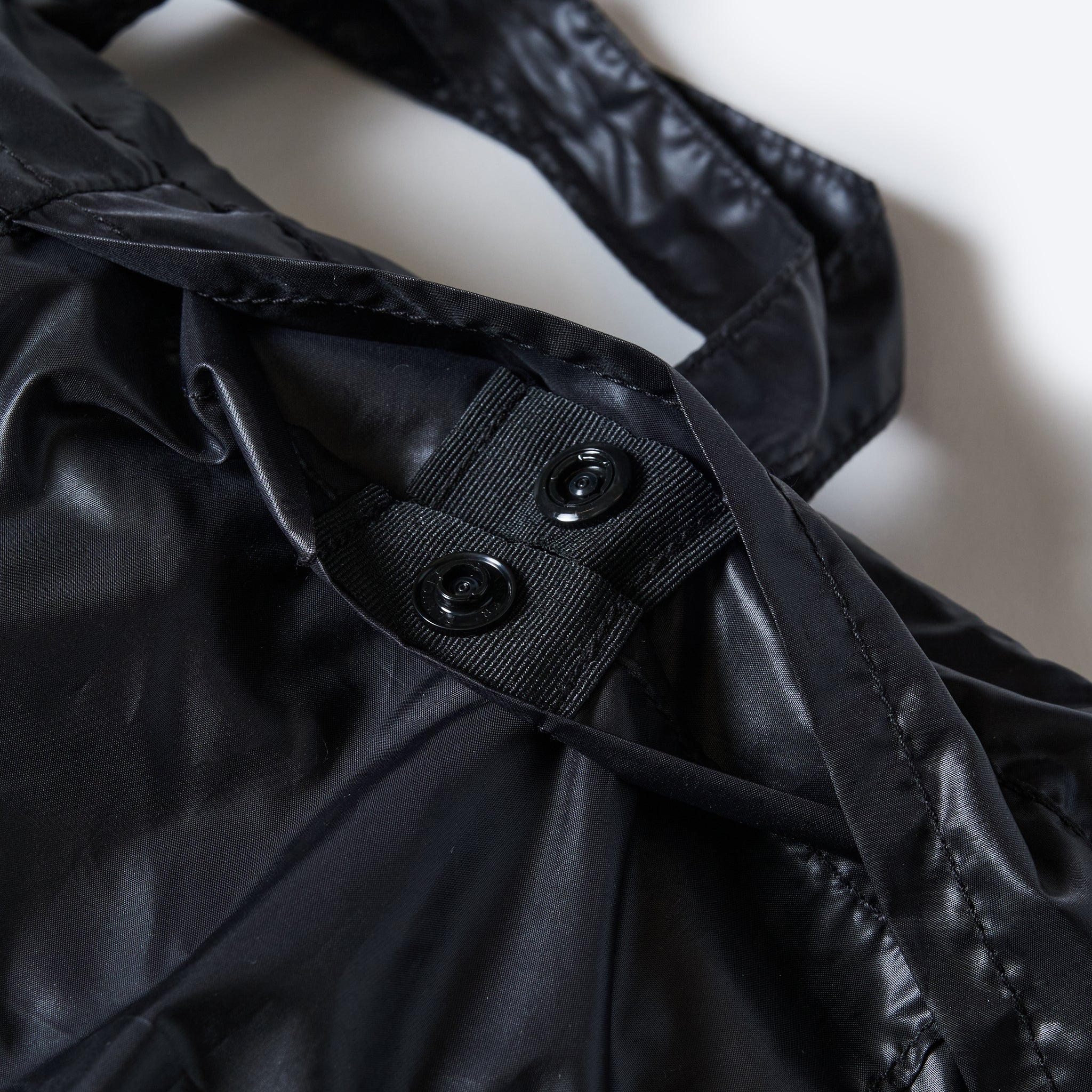 #4208-PTB Packable Helmet Bag 2 : poly taffeta black