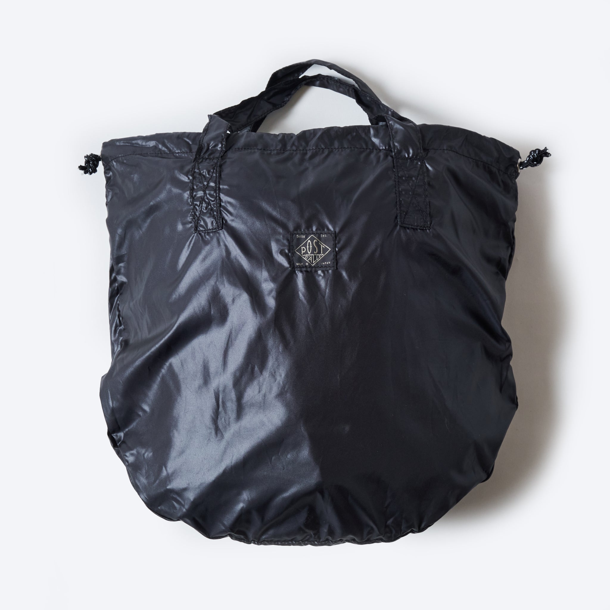 #4207-PTB Packable Helmet Bag 1 : poly taffeta black
