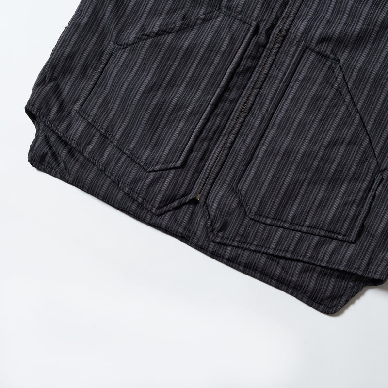 Northwest 2 : nylon stripe charcoal with polyfill "Dead Stock"
