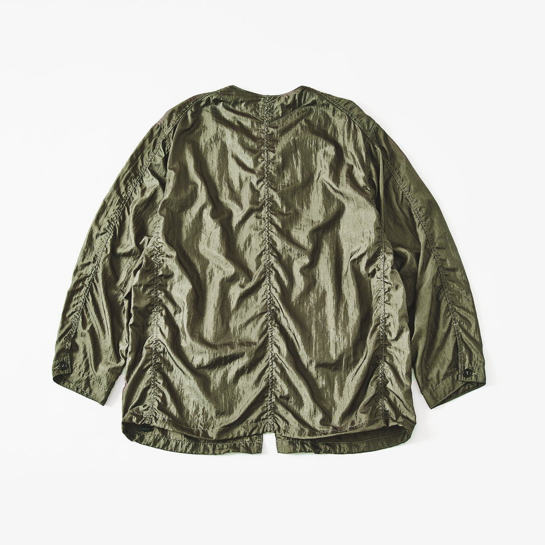 ジャケット・アウター CTB DEE V crinkle nylon taffeta 1102-CTN - Engineer's Jacket Crinkle Nylon Taffeta - Navy | Dant