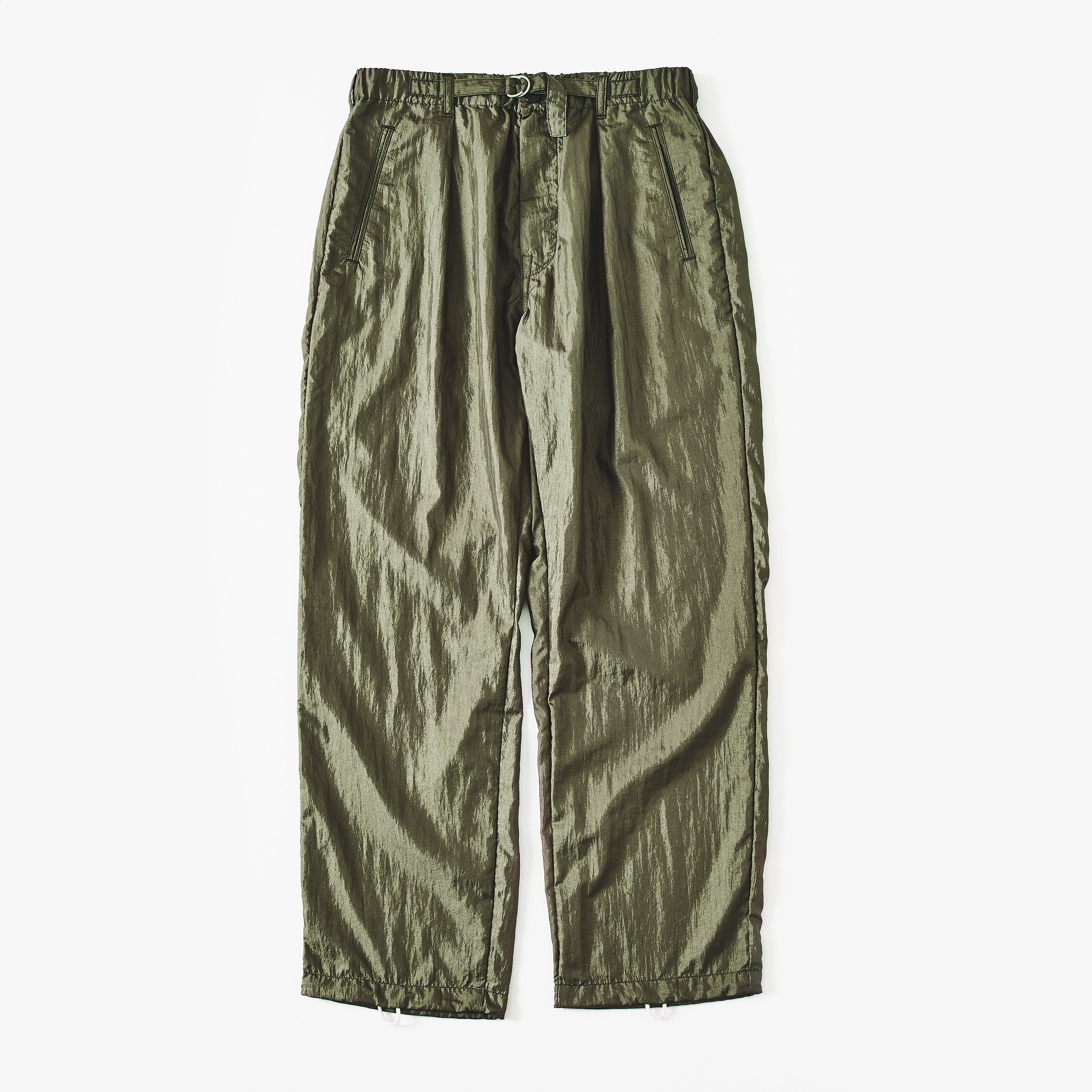 #3315-CTO E-Z Lax 4 : crinkle nylon taffeta olive