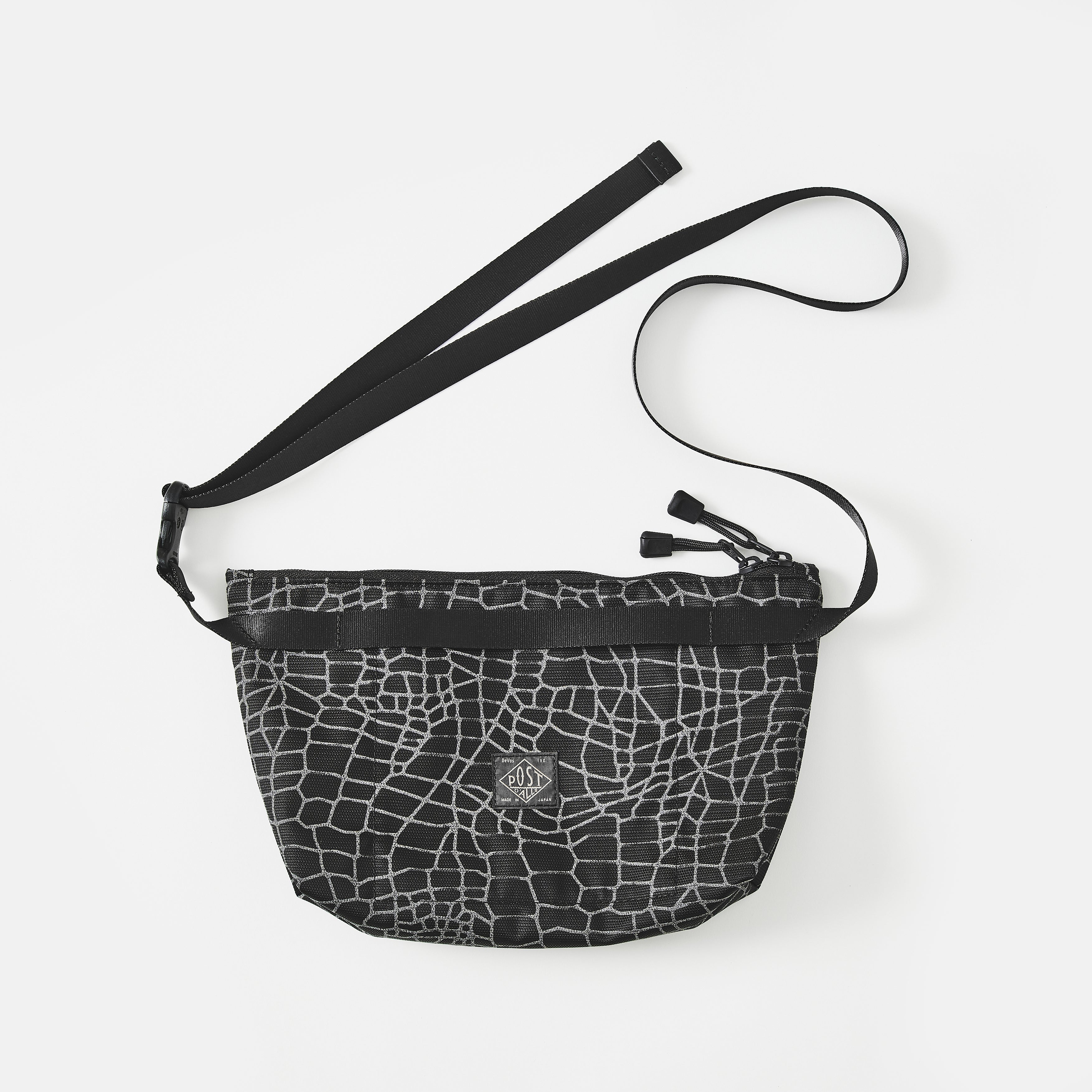 JP510-SW BAGSINPROGRESS x Post O'Alls FANNYPACK CROSSBODY : spider web