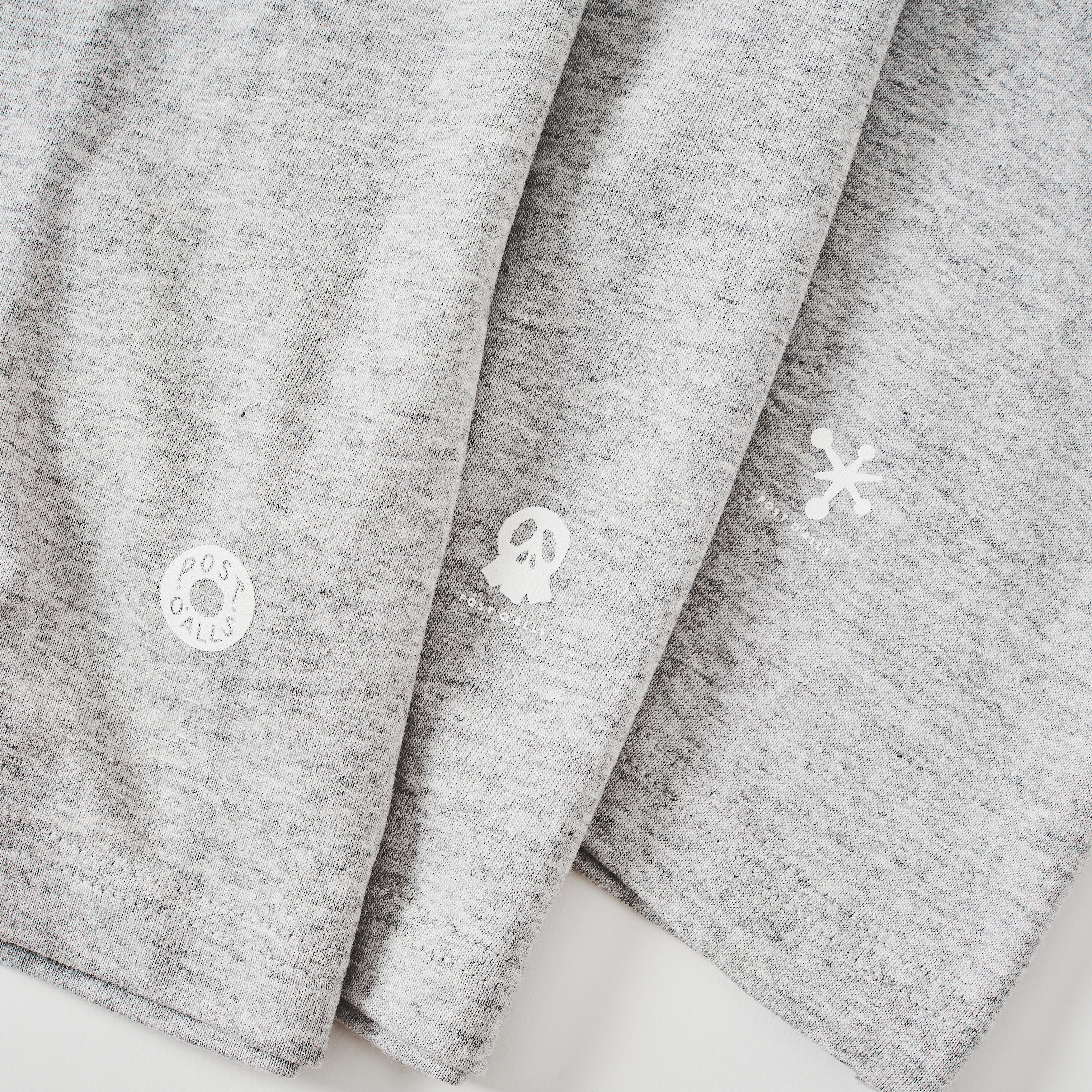V neck 3pack tee Ver.2 (3PV2-GH) : grey heather (Shop Special)