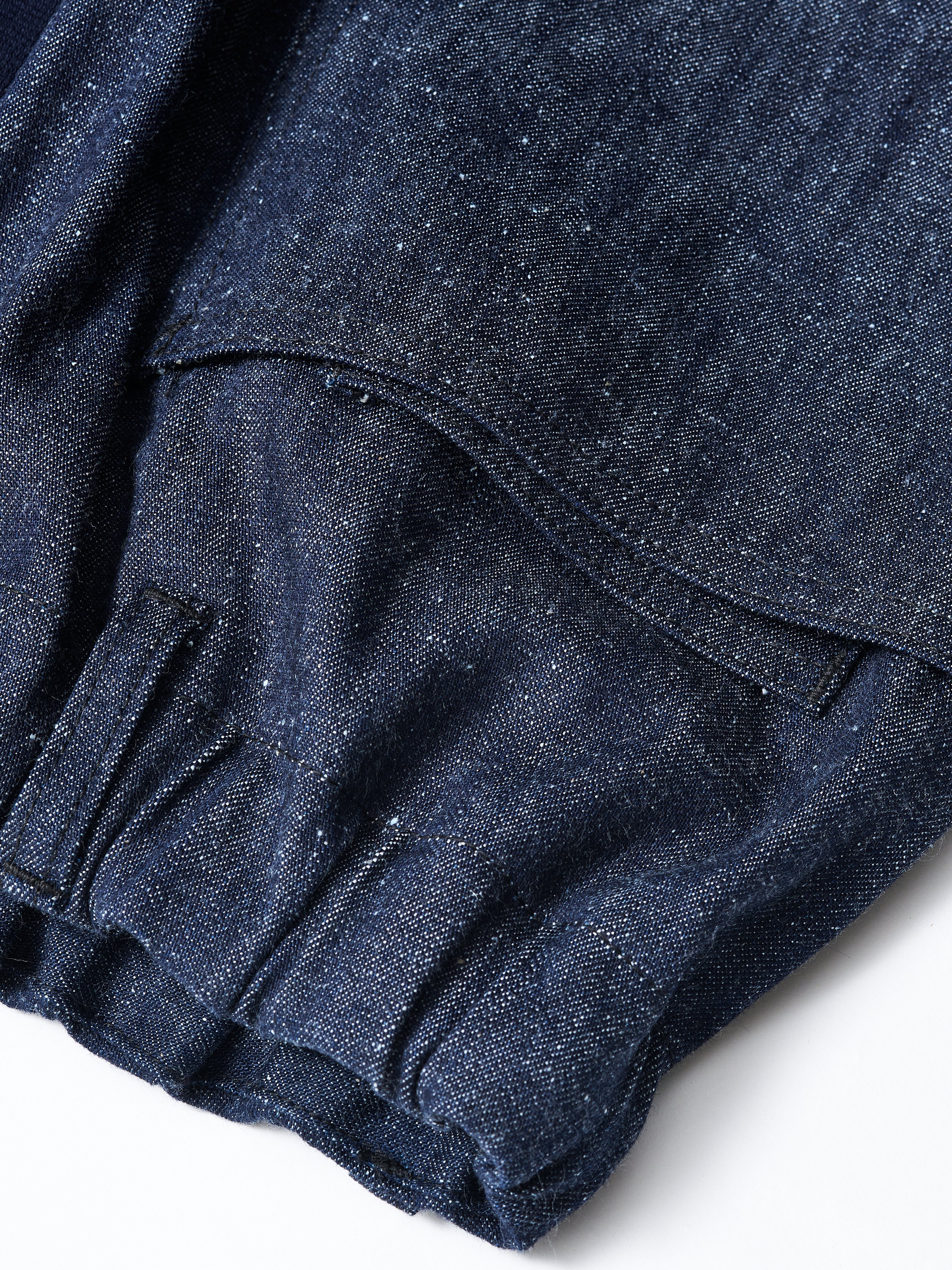 #3313-02 E-Z ARMY-NAVY Pants 2 : 11.5oz. Denim rigid indigo_5