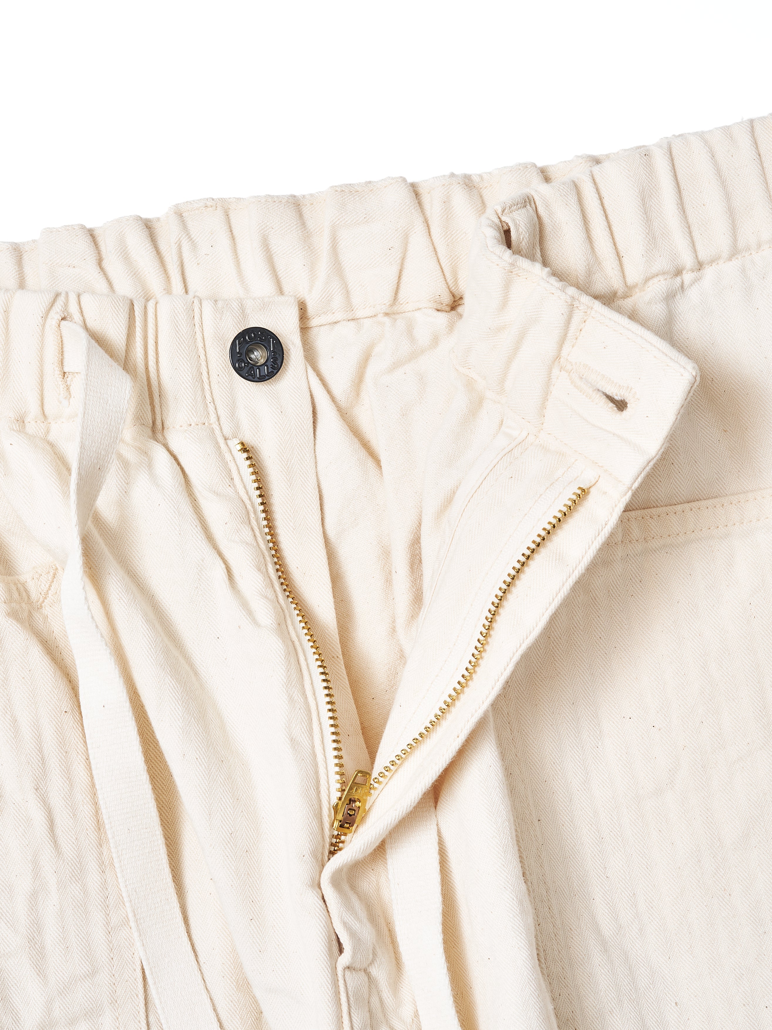 #3313-HN E-Z ARMY-NAVY Pants 2 : cotton HBT natural_3
