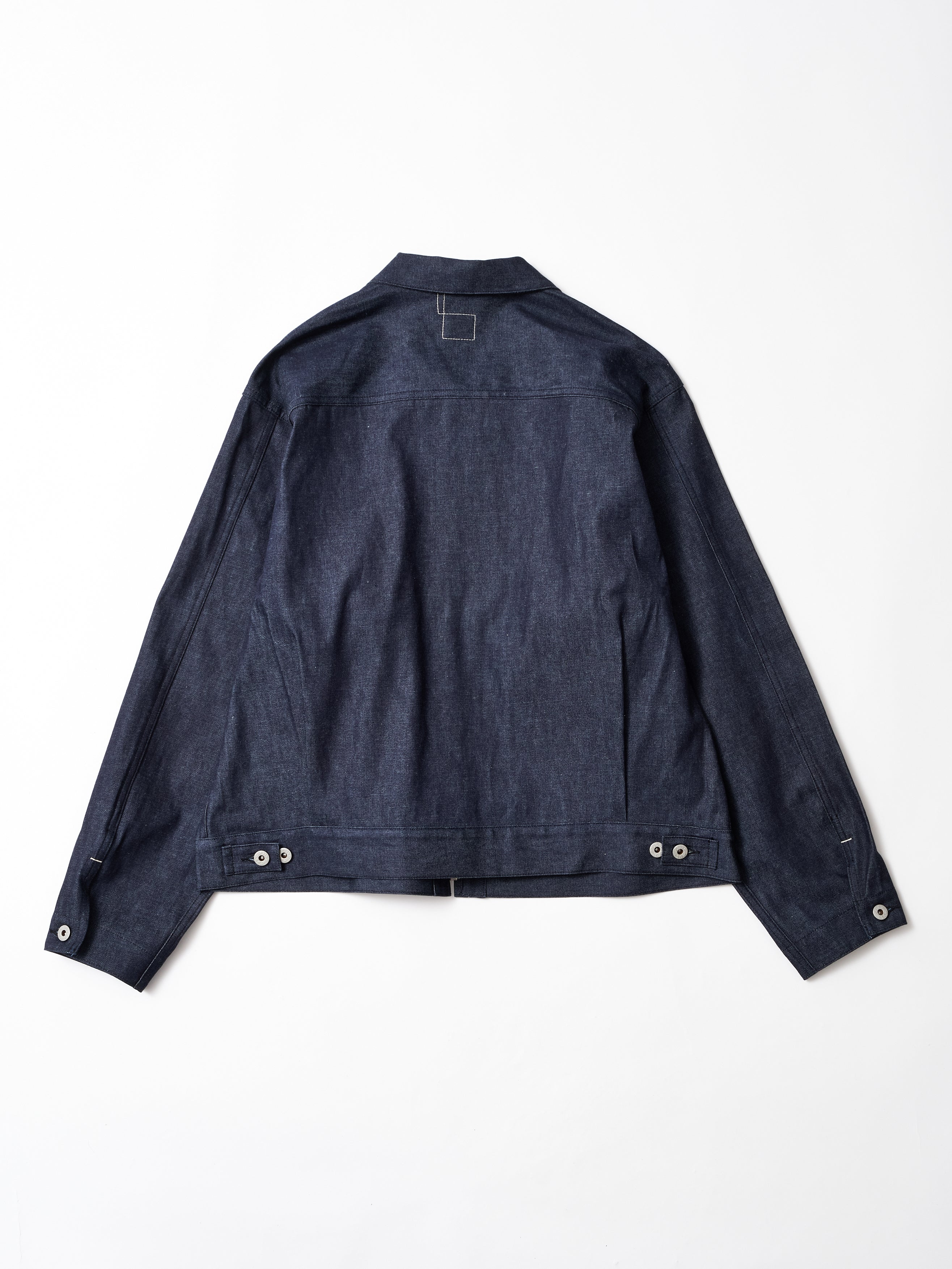 #3144-01 Mechanic Blouse 3 : 10oz. Denim rigid indigo_4