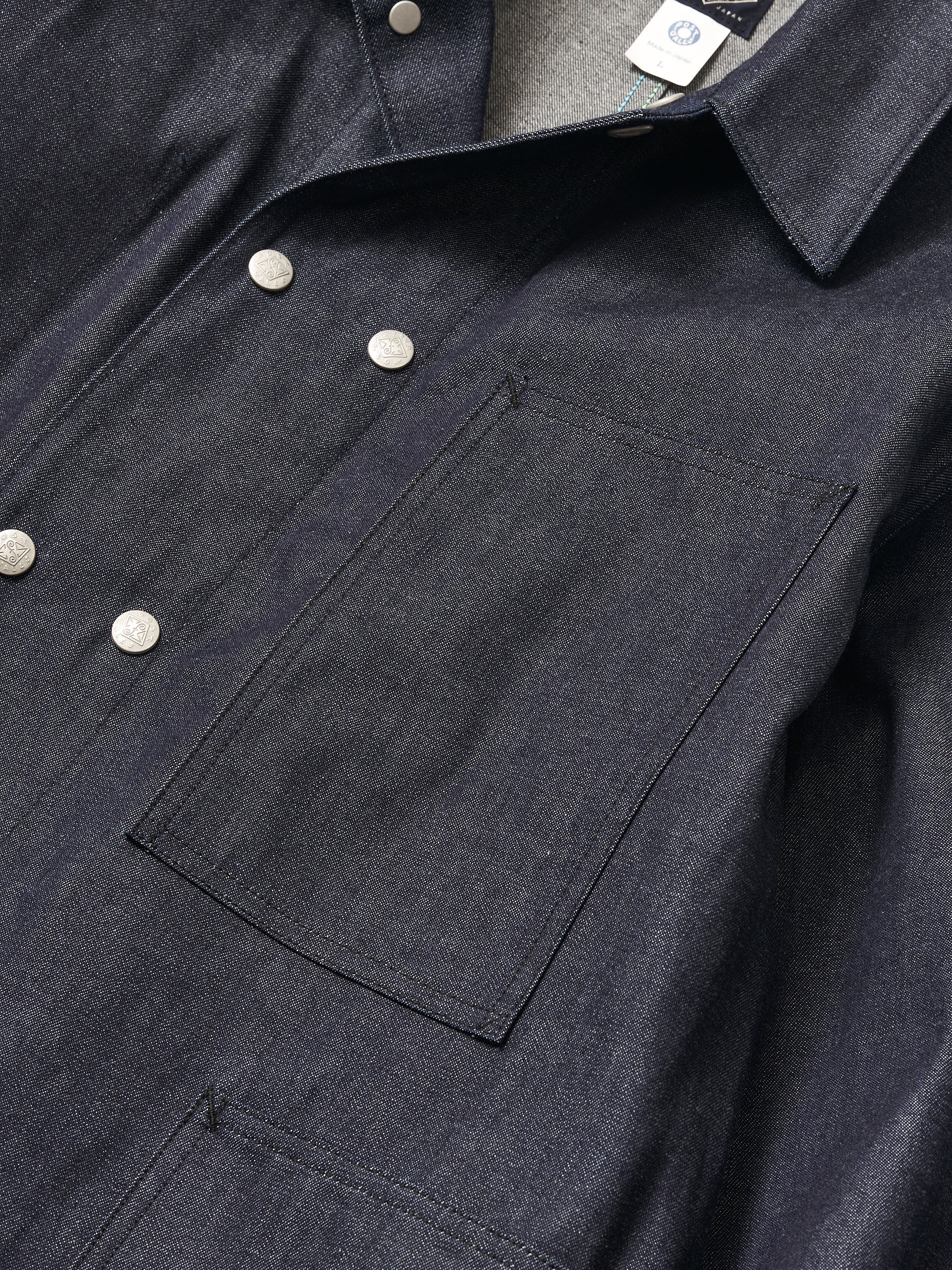 #3141-01 Mattalini DUBBLE : 10oz. Denim rigid indigo_5
