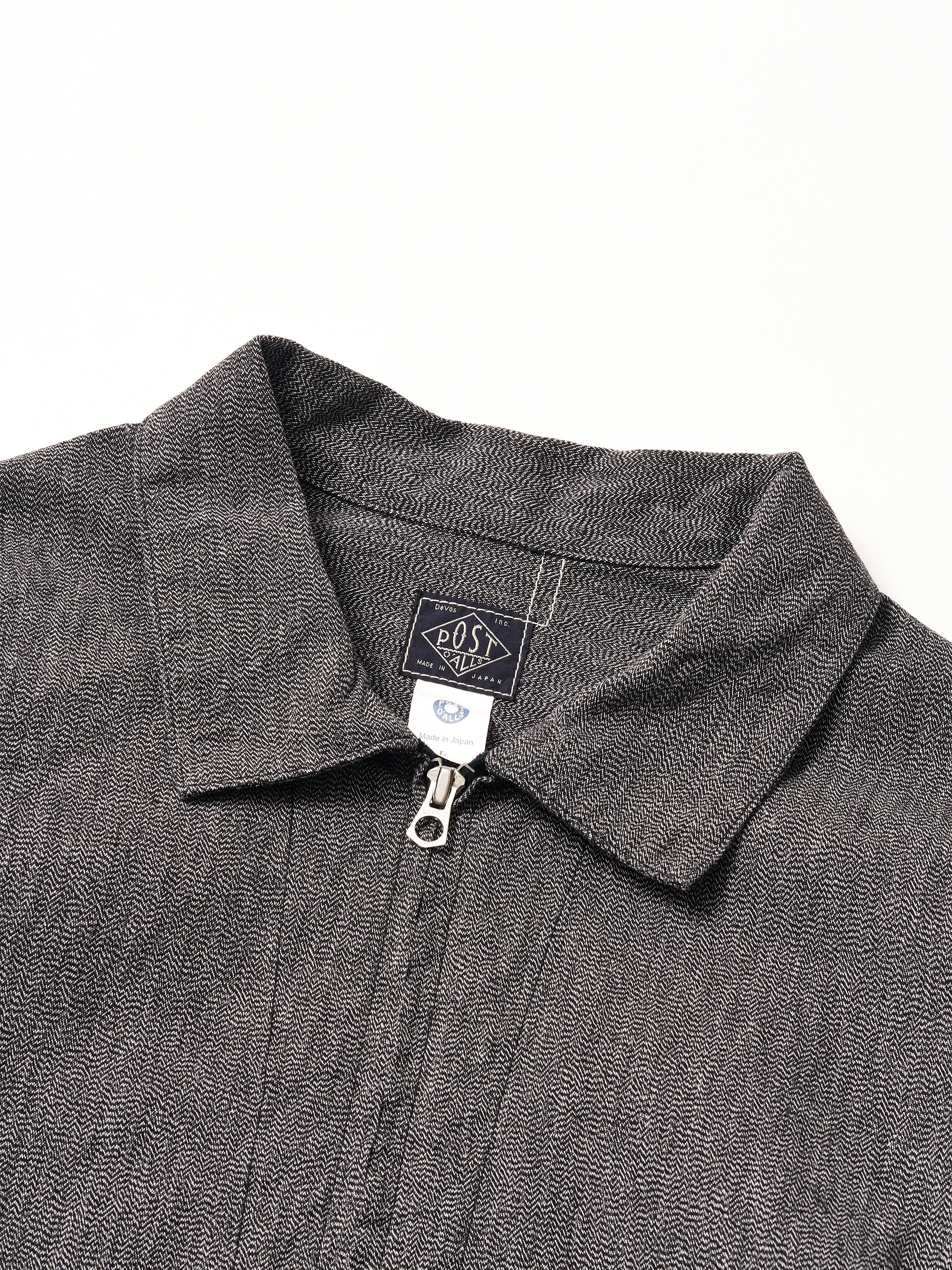 #3144-NCG Mechanic Blouse 3 : new cotton covert grey_2