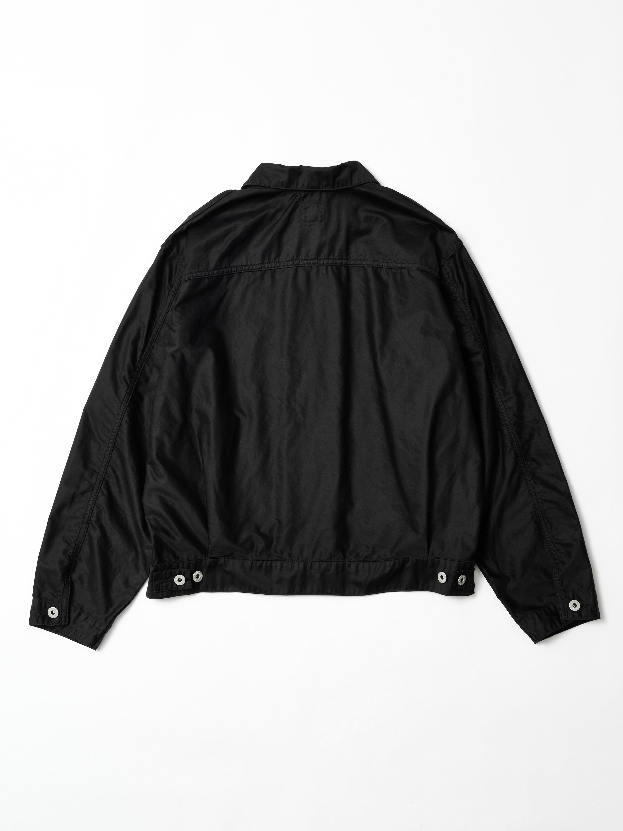 #3144-LMB Mechanic Blouse 3 : light moleskin black_4