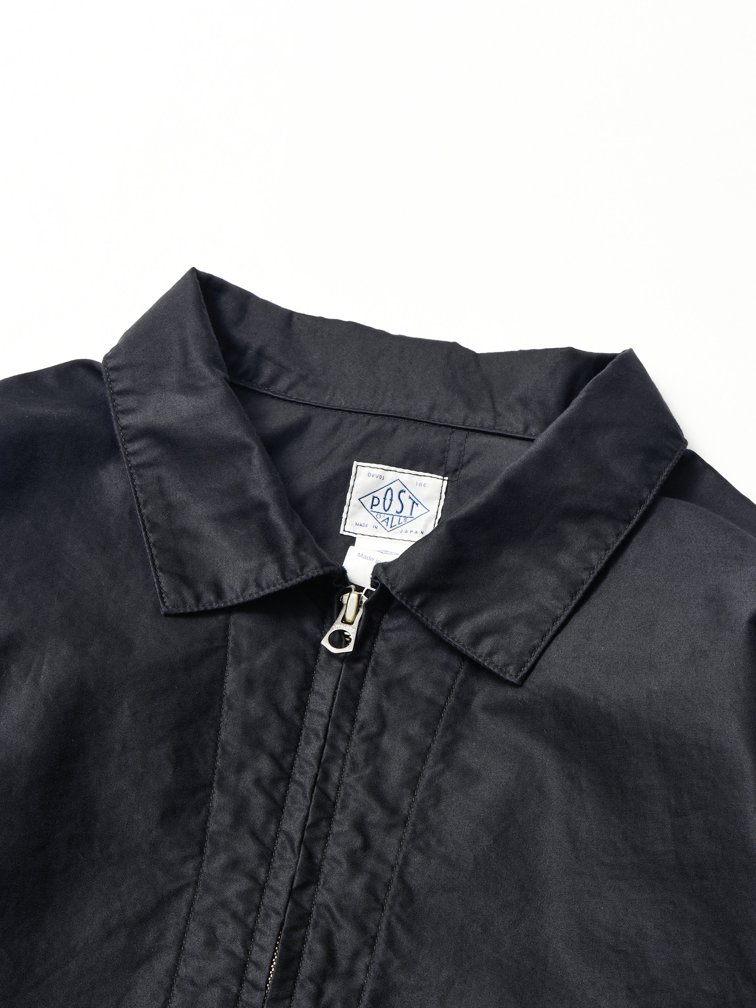 #3144-LMN Mechanic Blouse 3 : light moleskin dk.navy_2