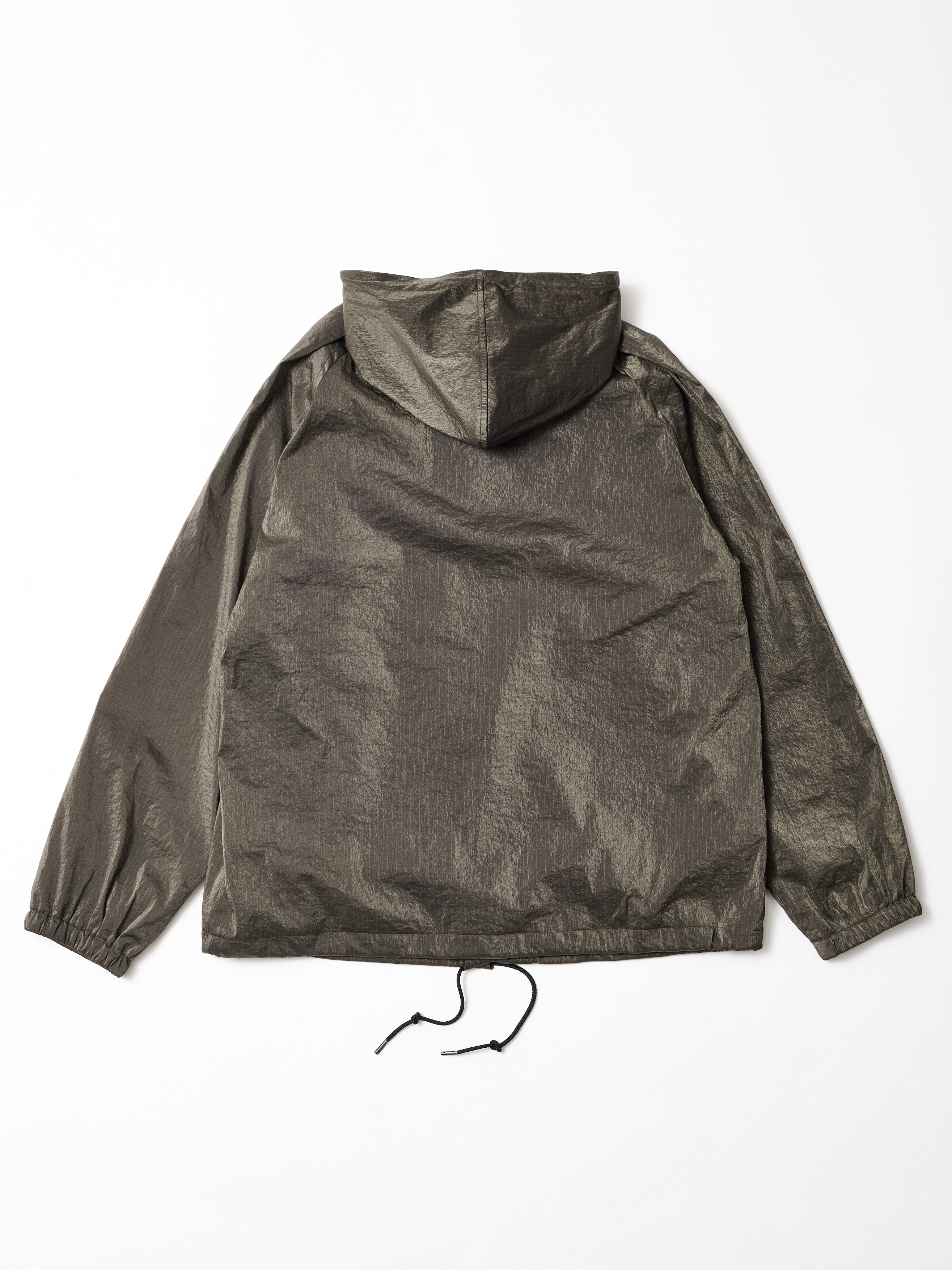 #3111CJH-CNG POST Coach Jacket Hoody : crinckle nylon R/S grey_6