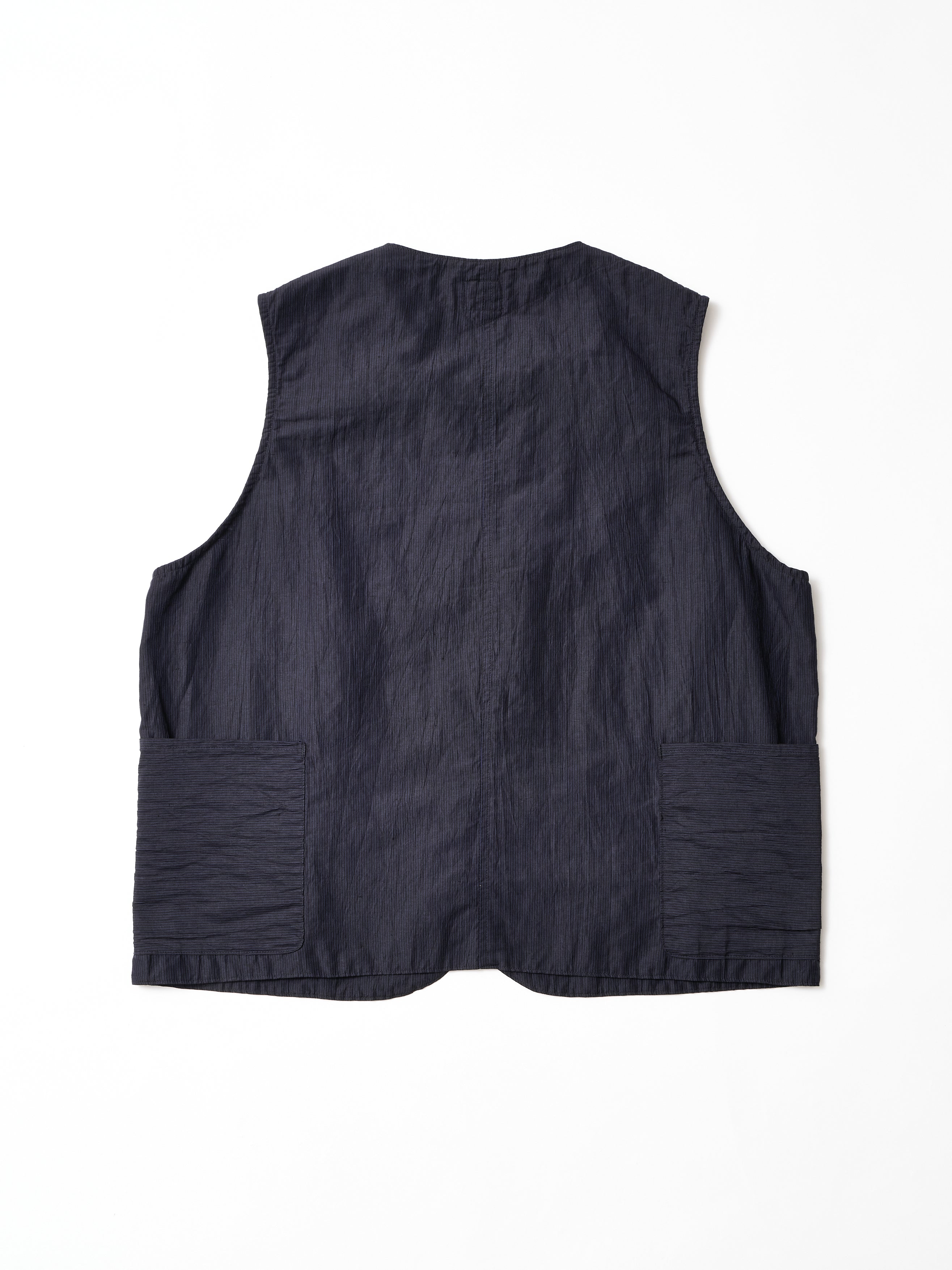 #3504-CTB Royal Moody : crinckle tri-blend black w/navy stripe_4