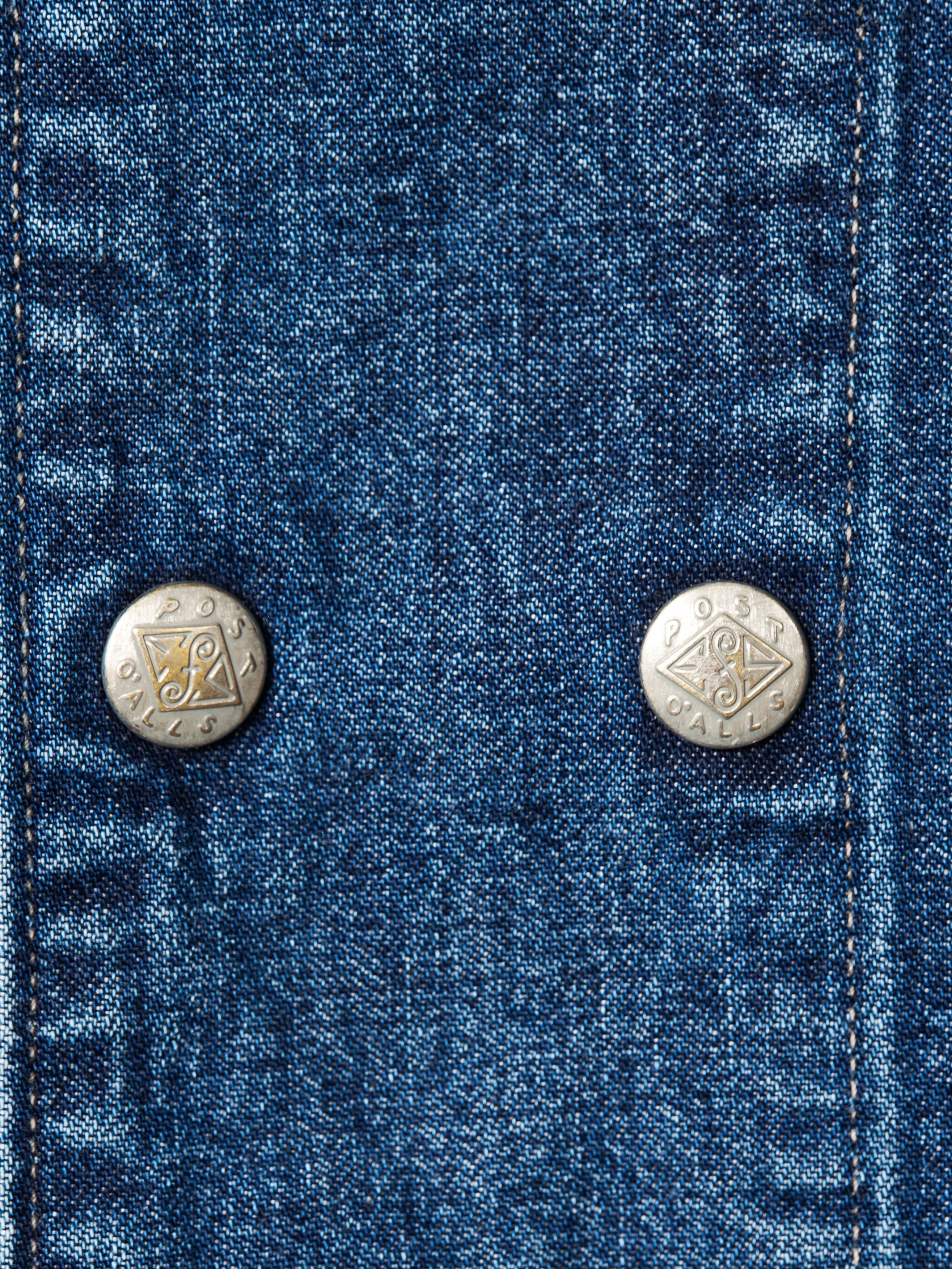 #3141-01W Mattalini DUBBLE : 10oz. Denim worn indigo_3