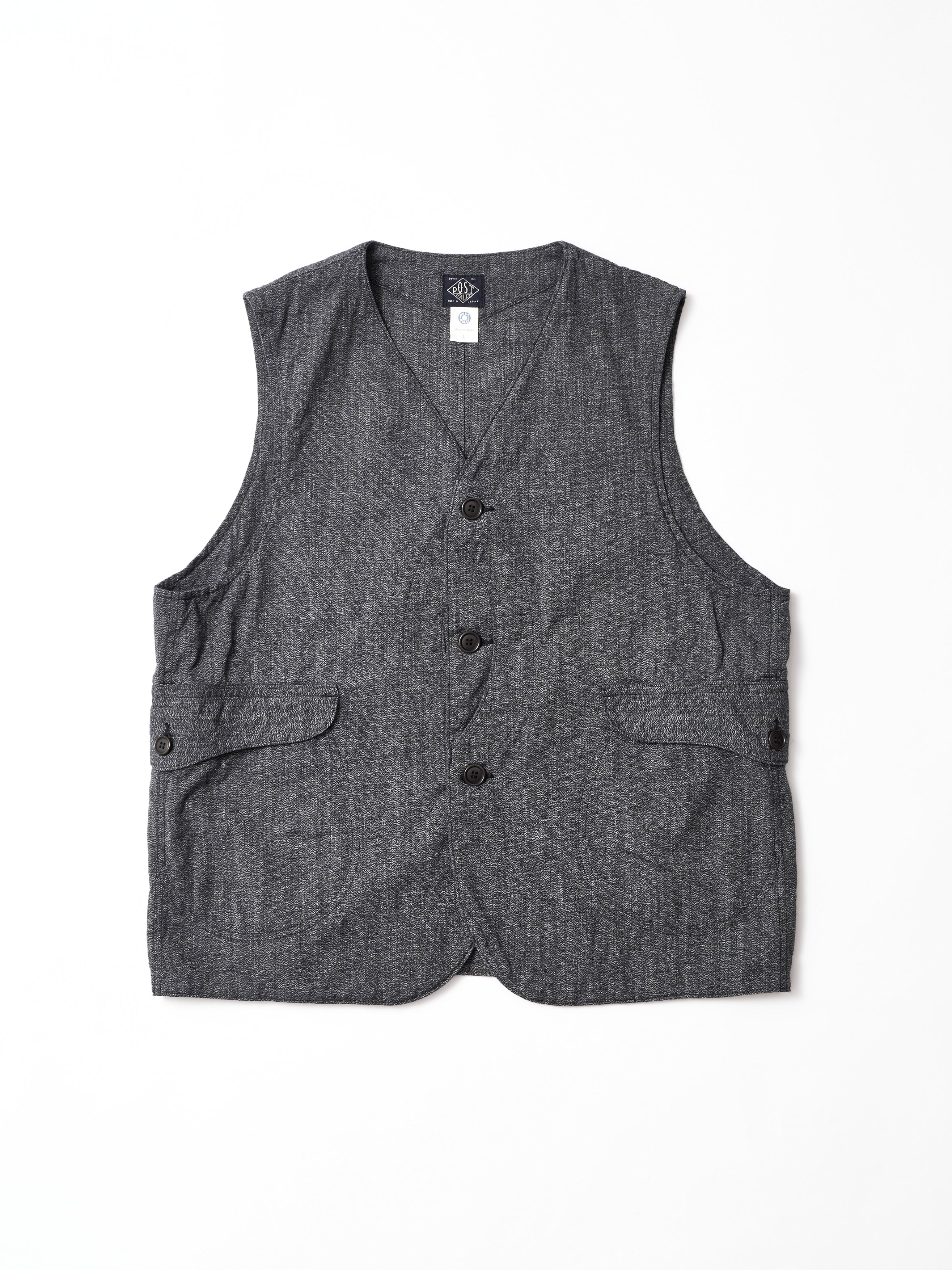 #1512-GG Royal Traveler : cotton covert grey_1