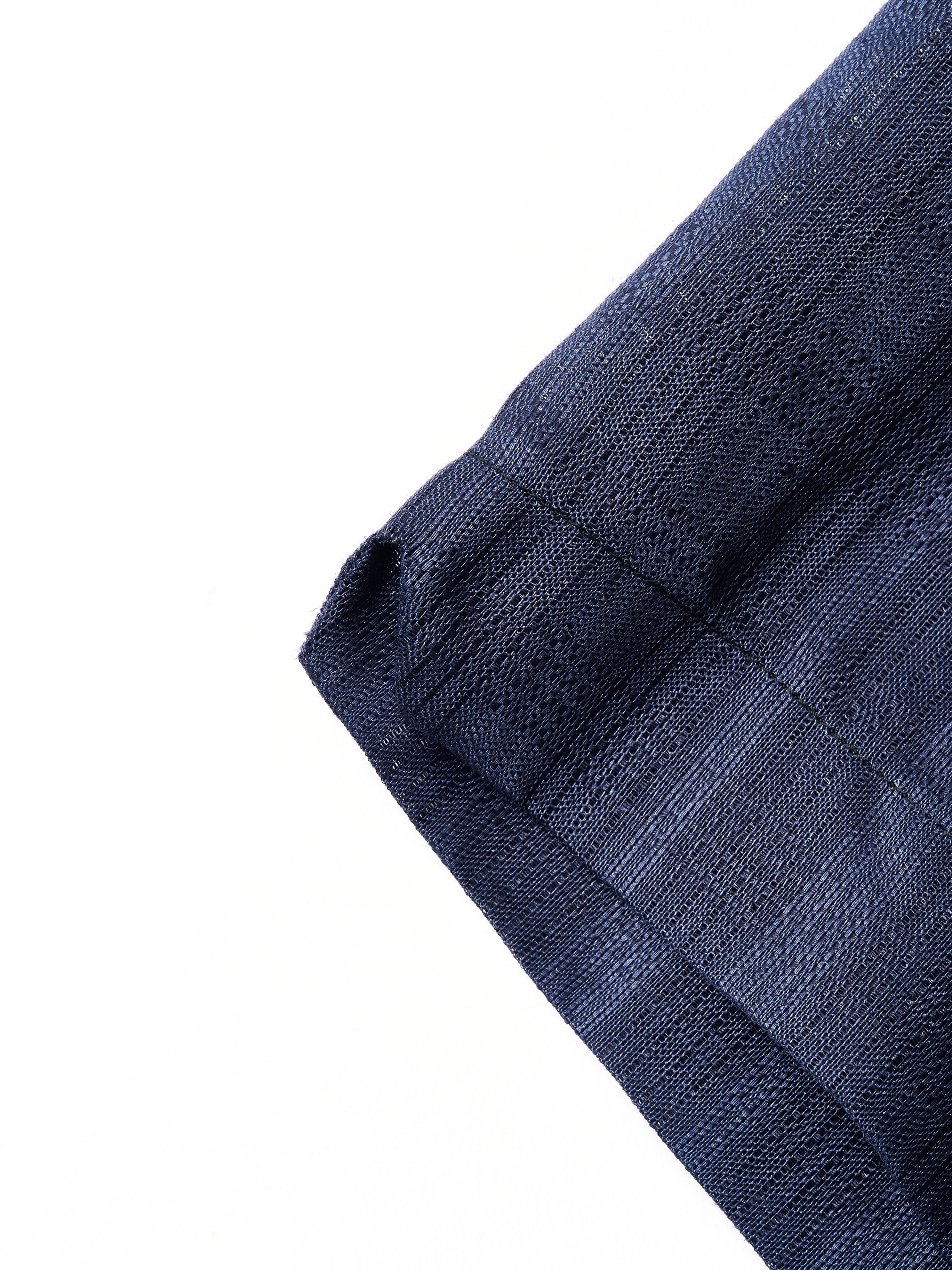 #3231S-MPN Fever 2 S/S : mesh panama lamie navy_4