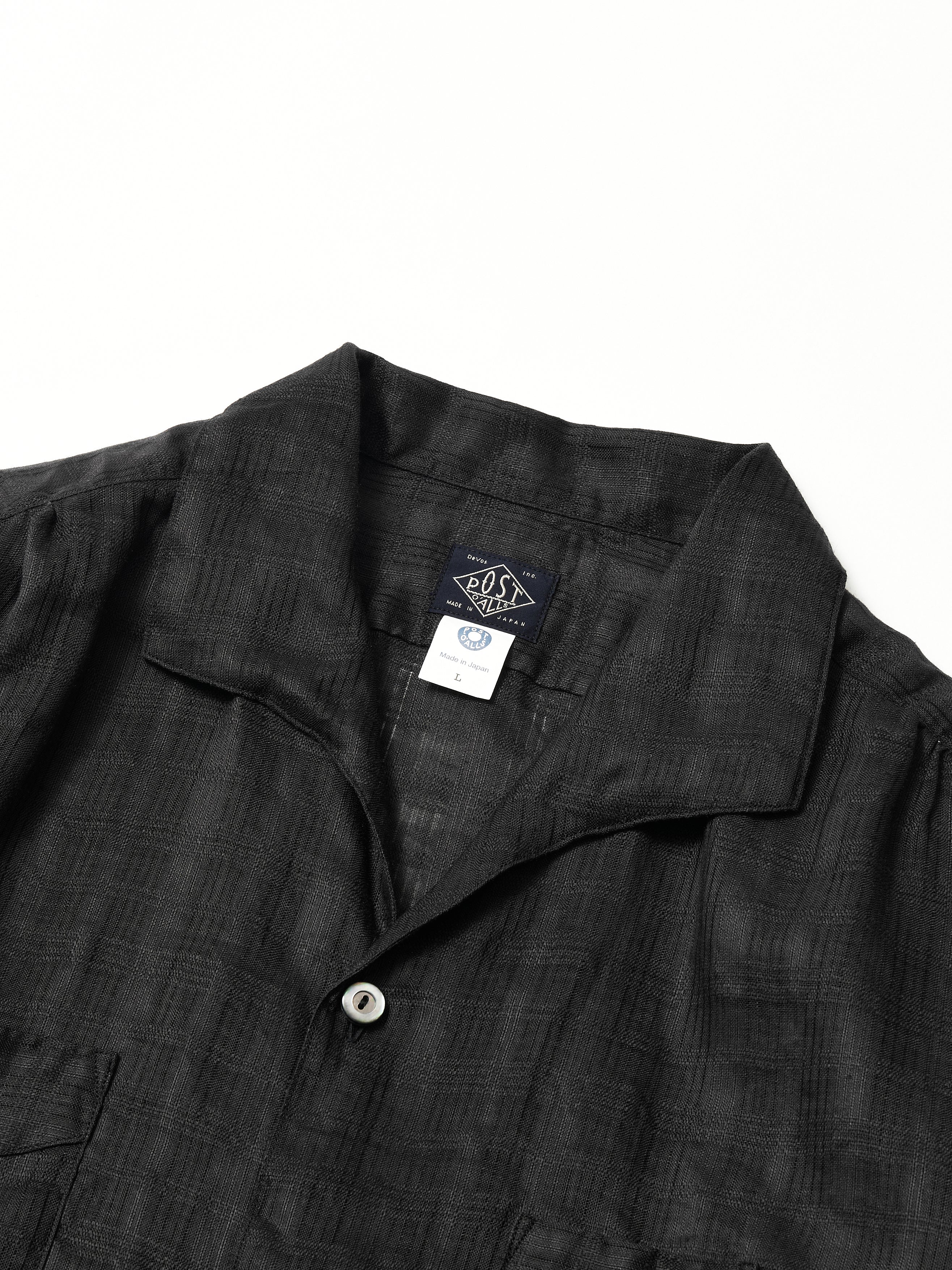#3231S-MPB Fever 2 S/S : mesh panama lamie black_2