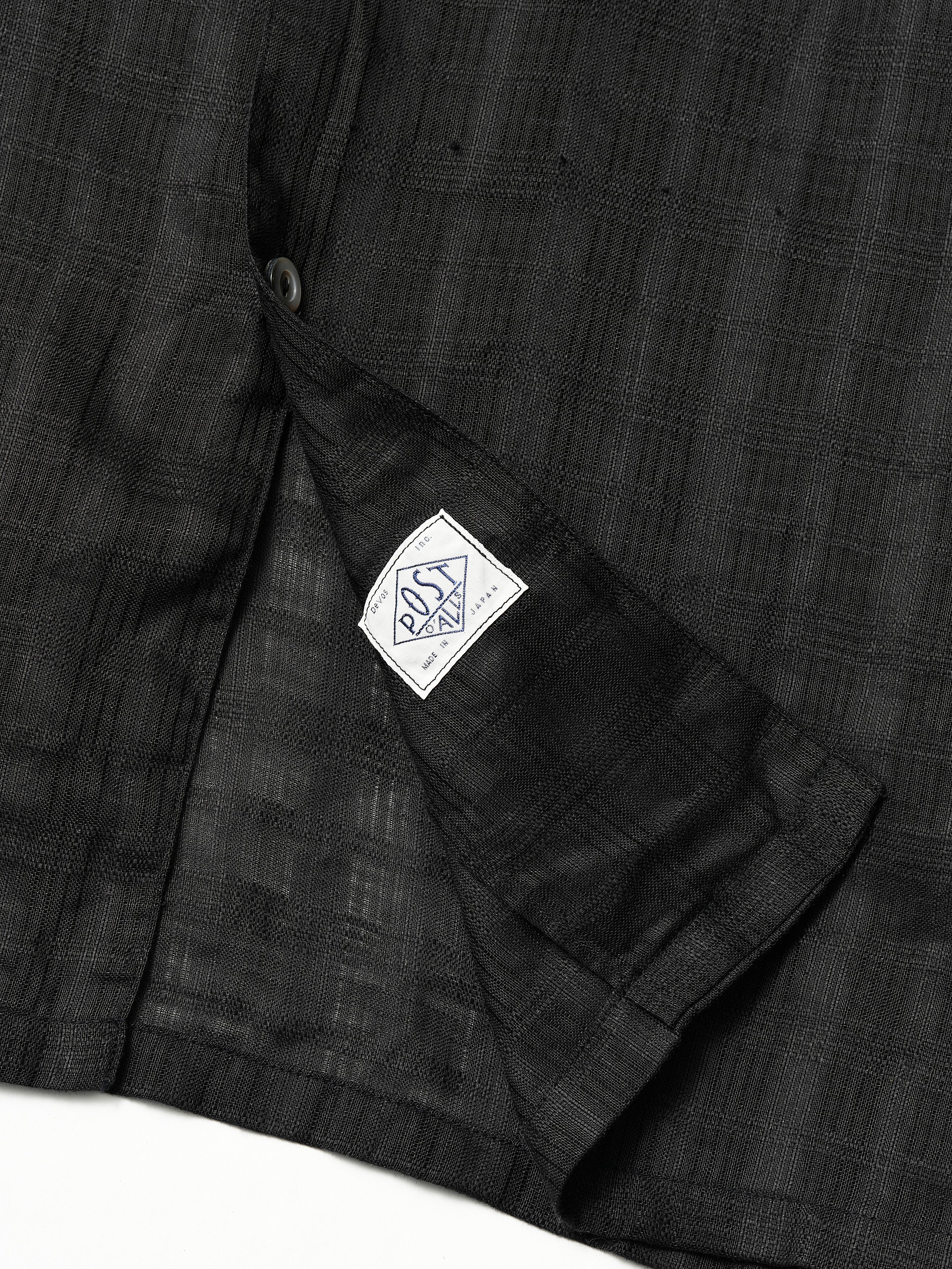 #3231S-MPB Fever 2 S/S : mesh panama lamie black_5