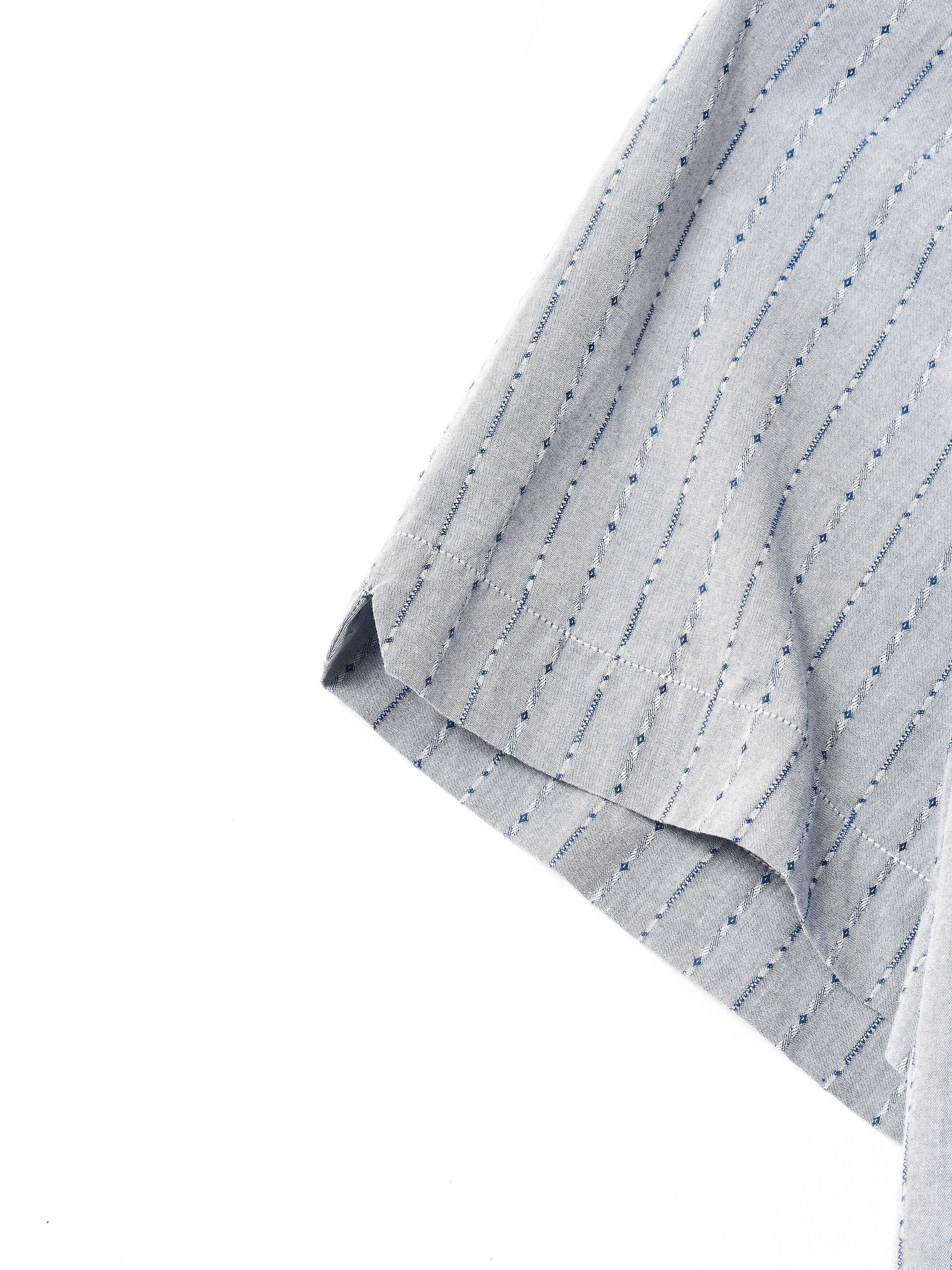 #3231S-DC1 Fever 2 S/S : dobby chambray indigo_4