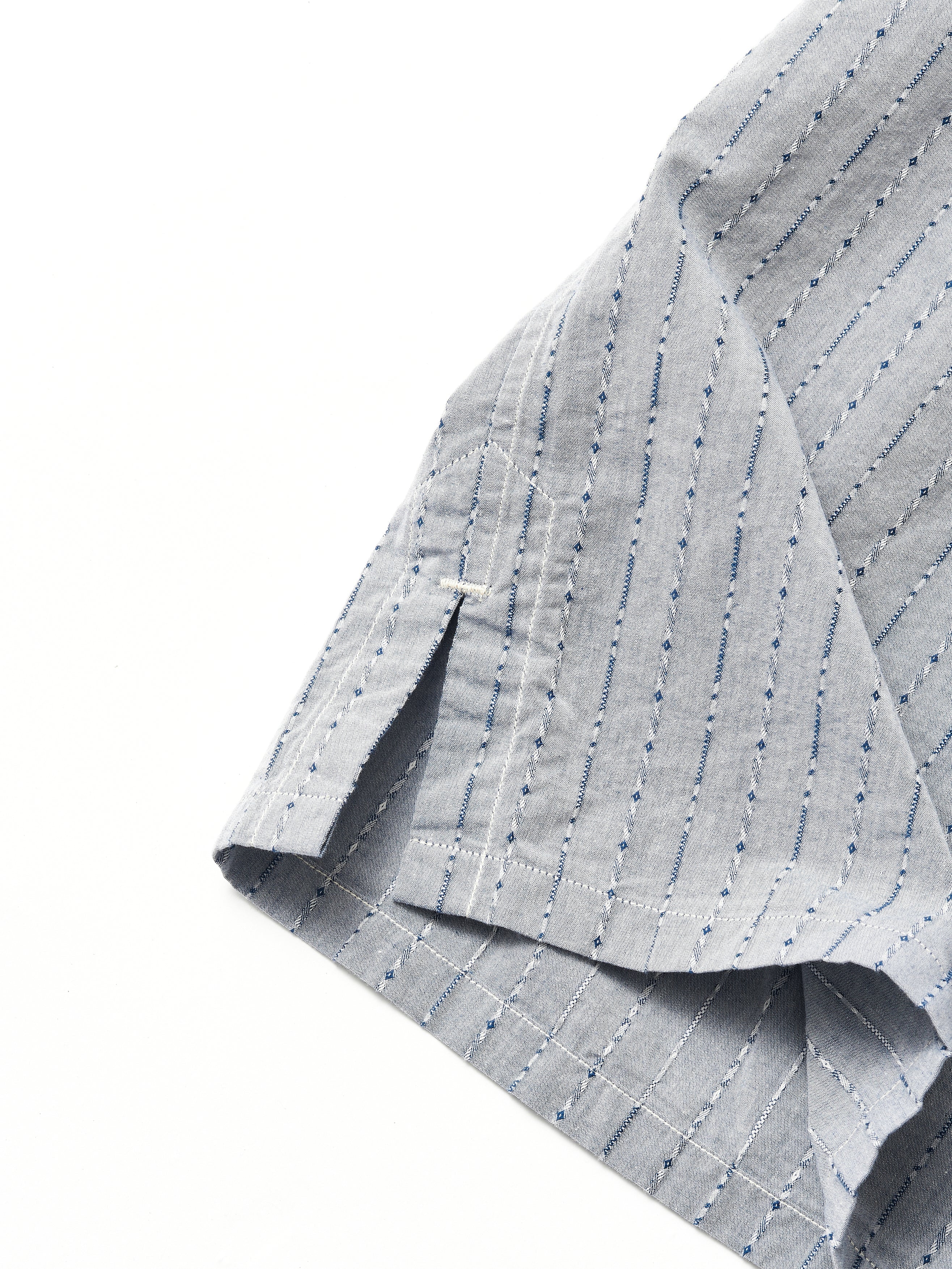 #3231S-DC1 Fever 2 S/S : dobby chambray indigo_6