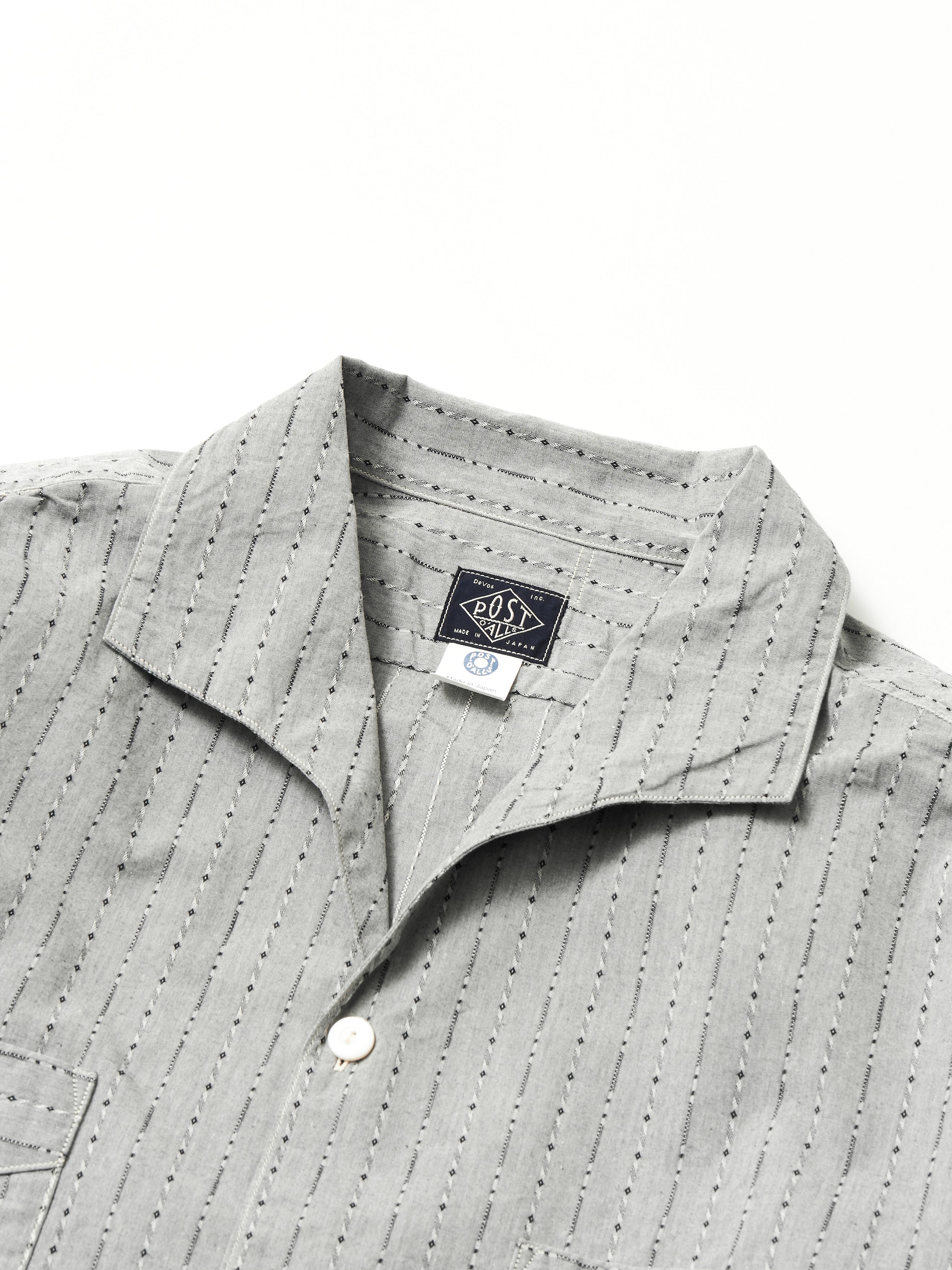 #3231S-DC2 Fever 2 S/S : dobby chambray grey_2