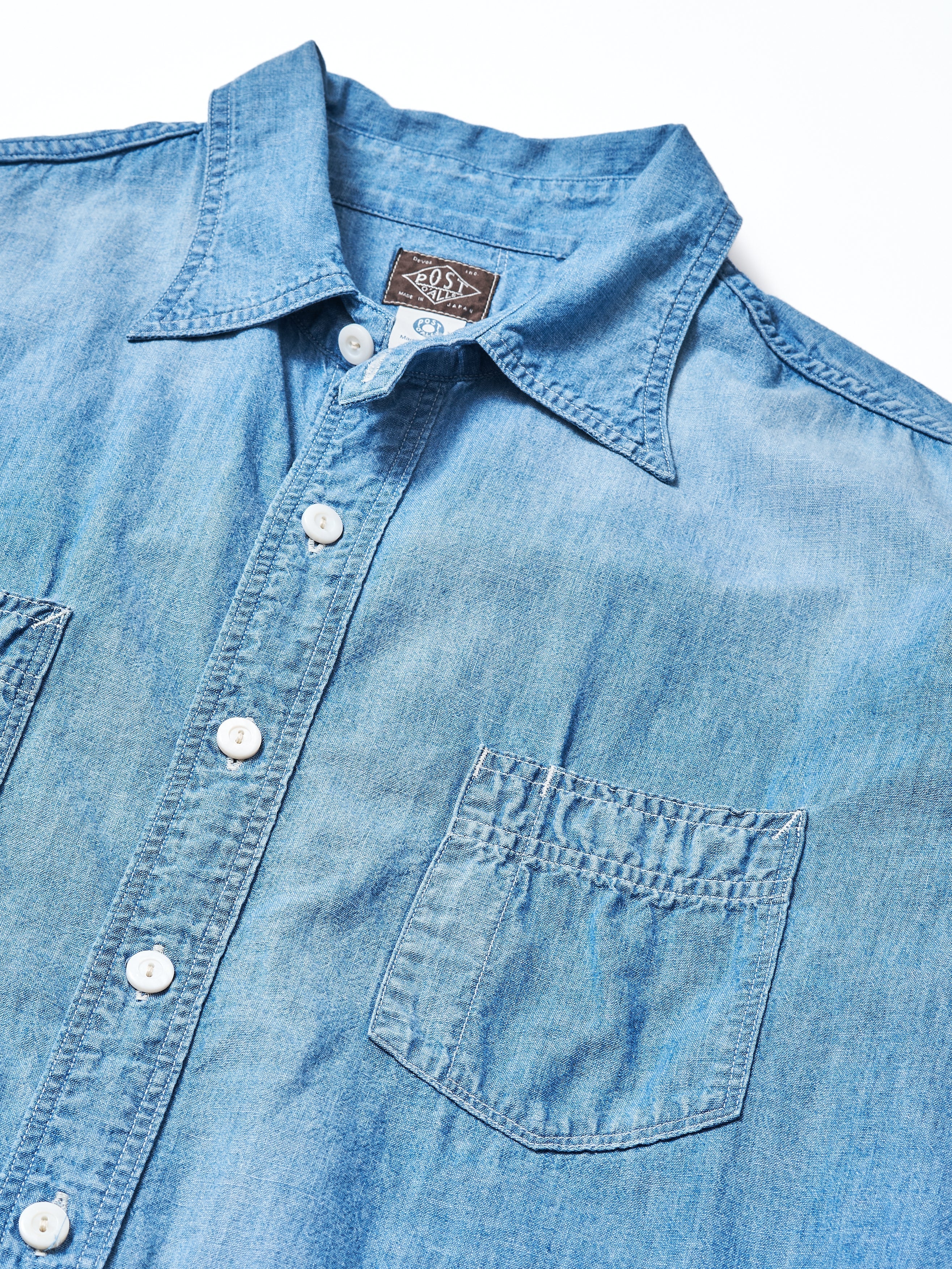 #3217S-11W St.Louis 2 : chambray indigo worn wash_2