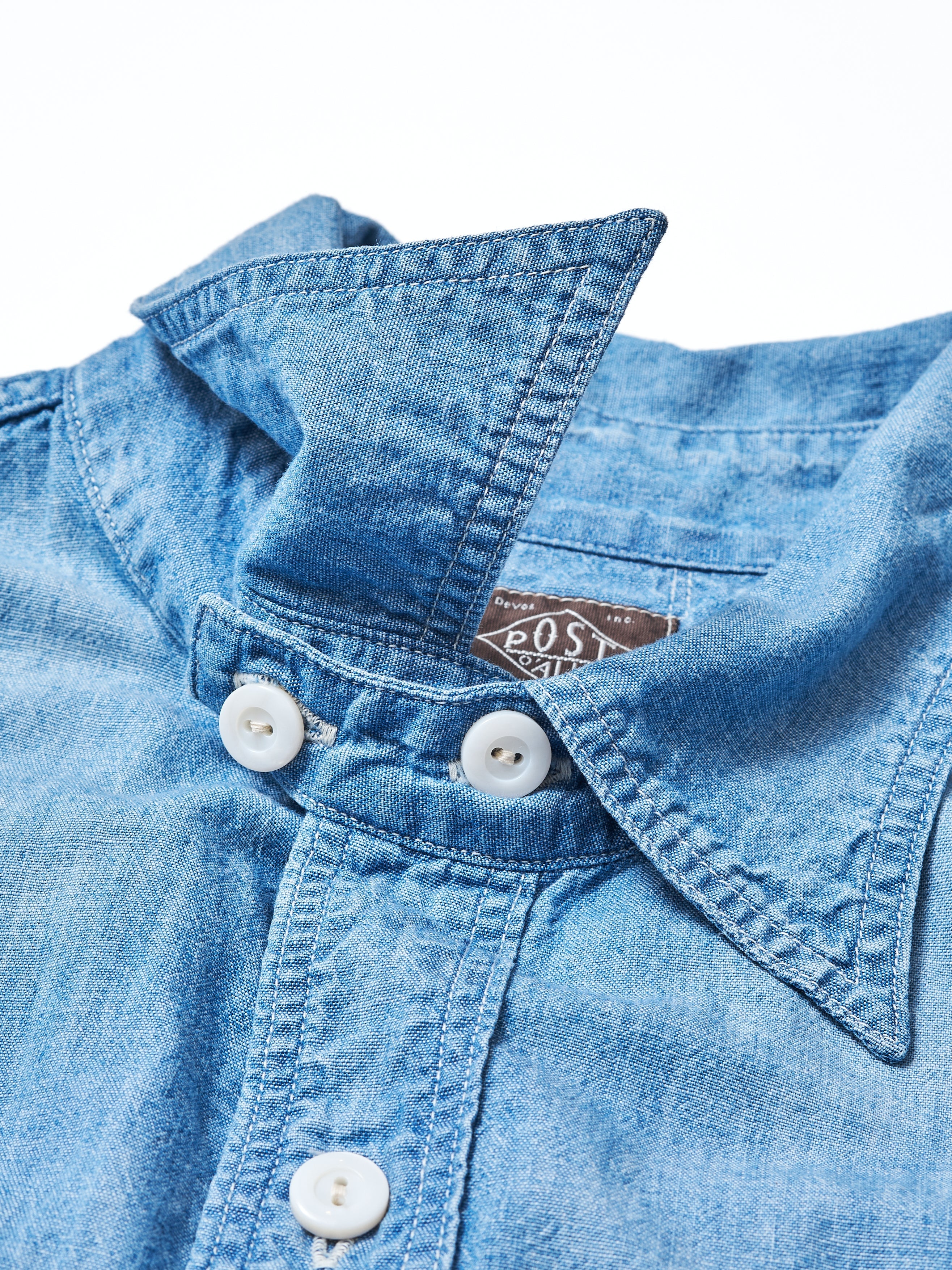#3217S-11W St.Louis 2 : chambray indigo worn wash_3