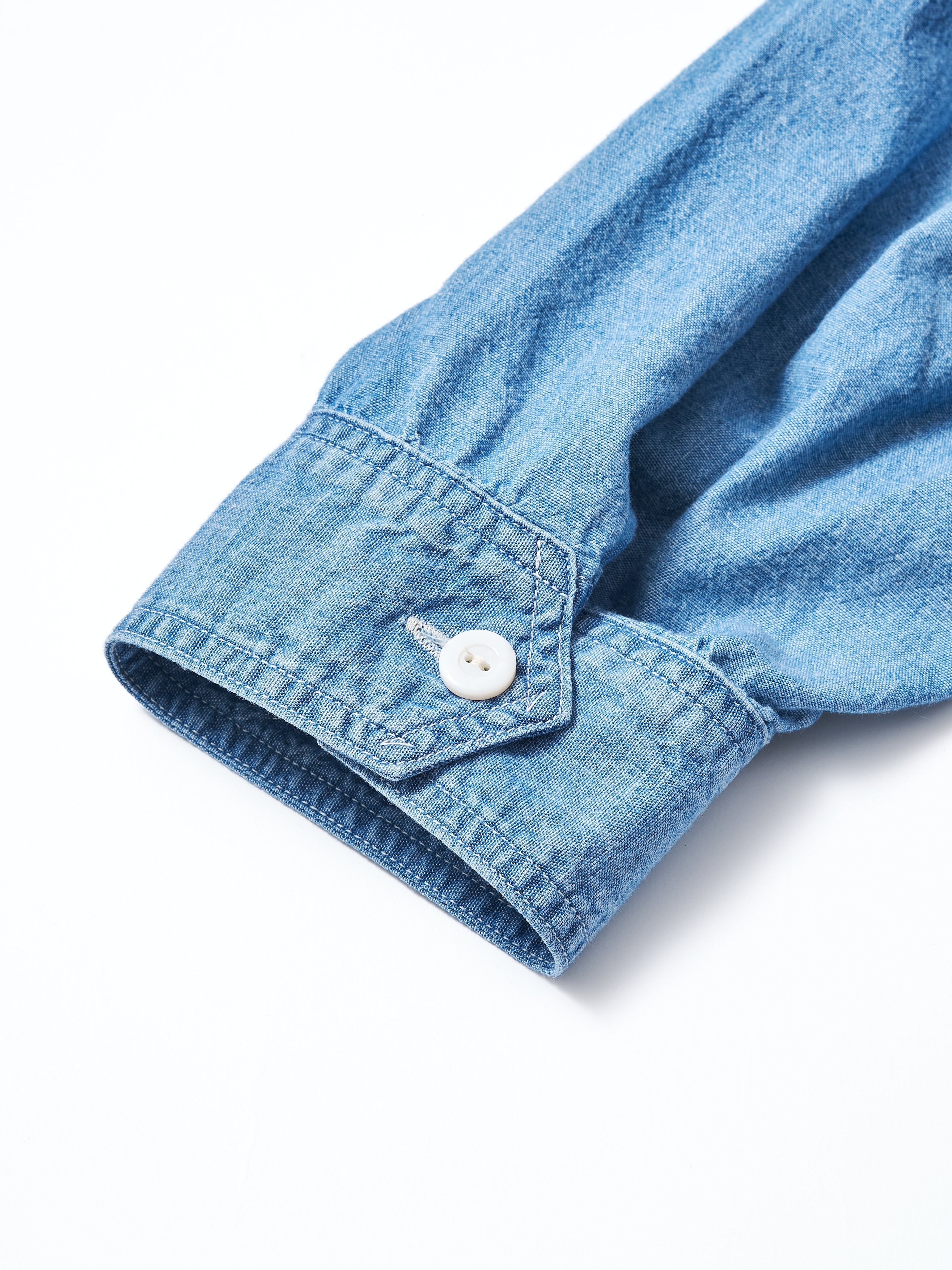 #3217S-11W St.Louis 2 : chambray indigo worn wash_7
