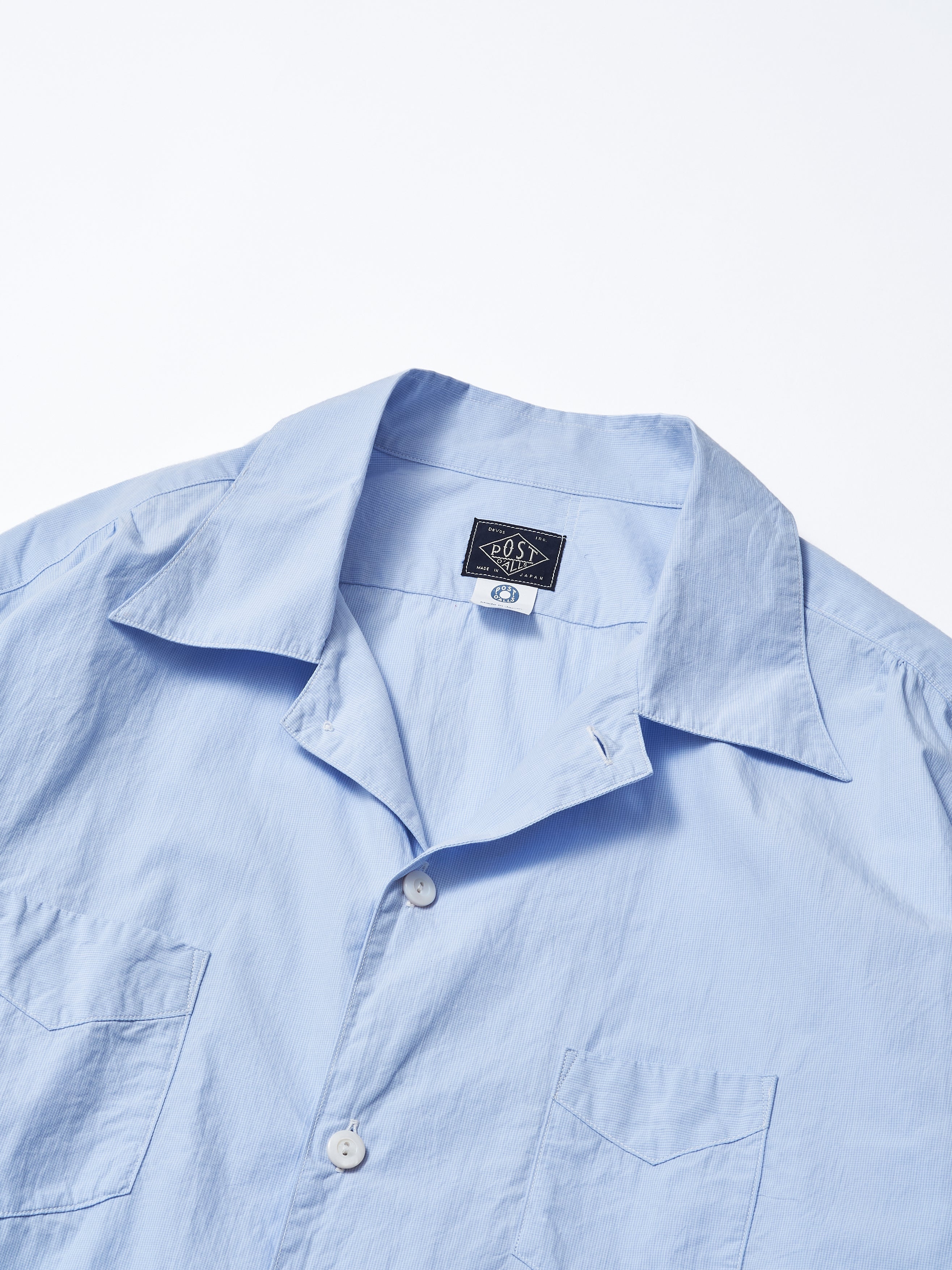 #3233-CBB E-Z POST Universal : checker broadcloth pale blue_2