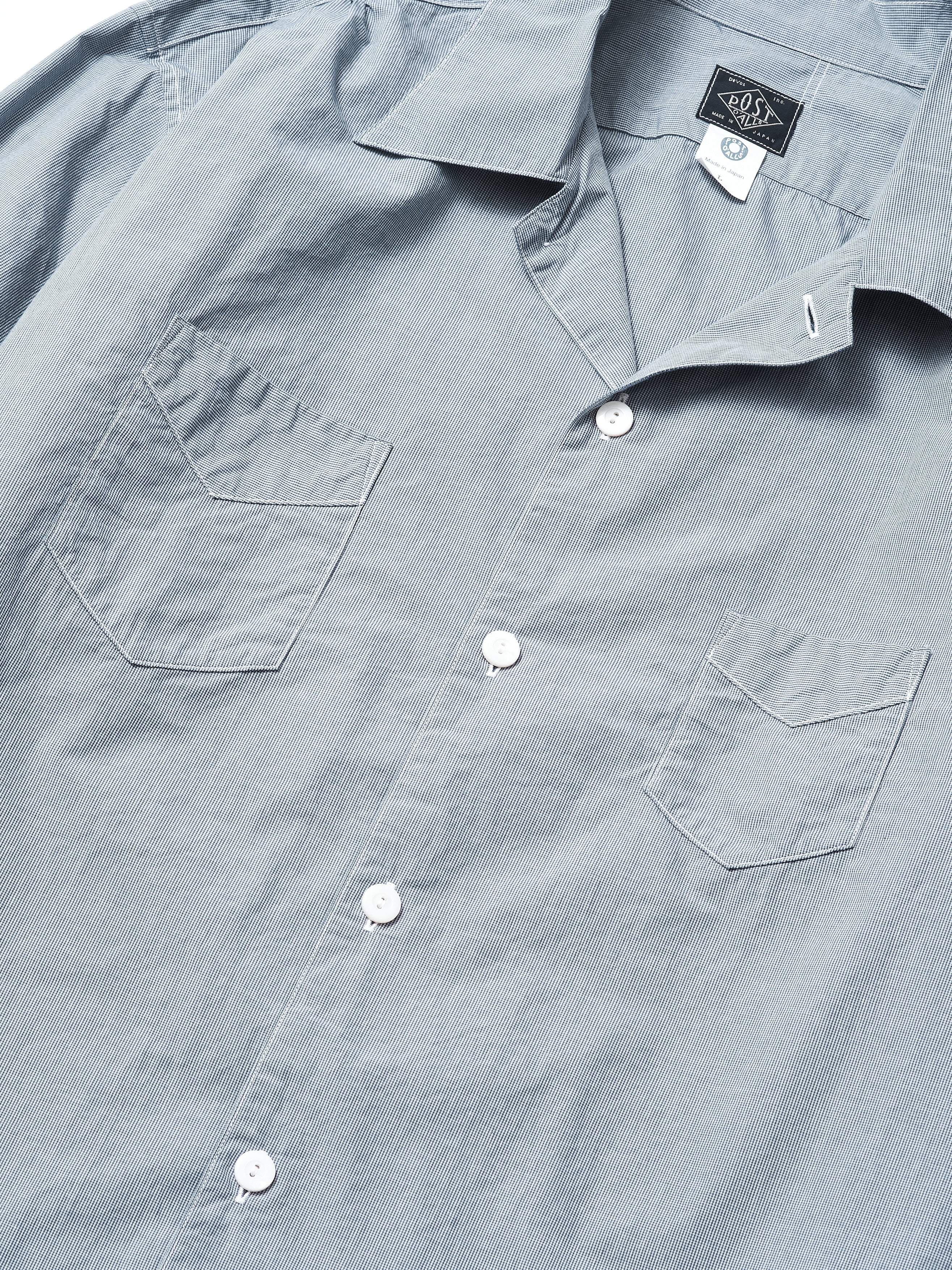 #3233-CBN E-Z POST Universal : checker broadcloth navy_3