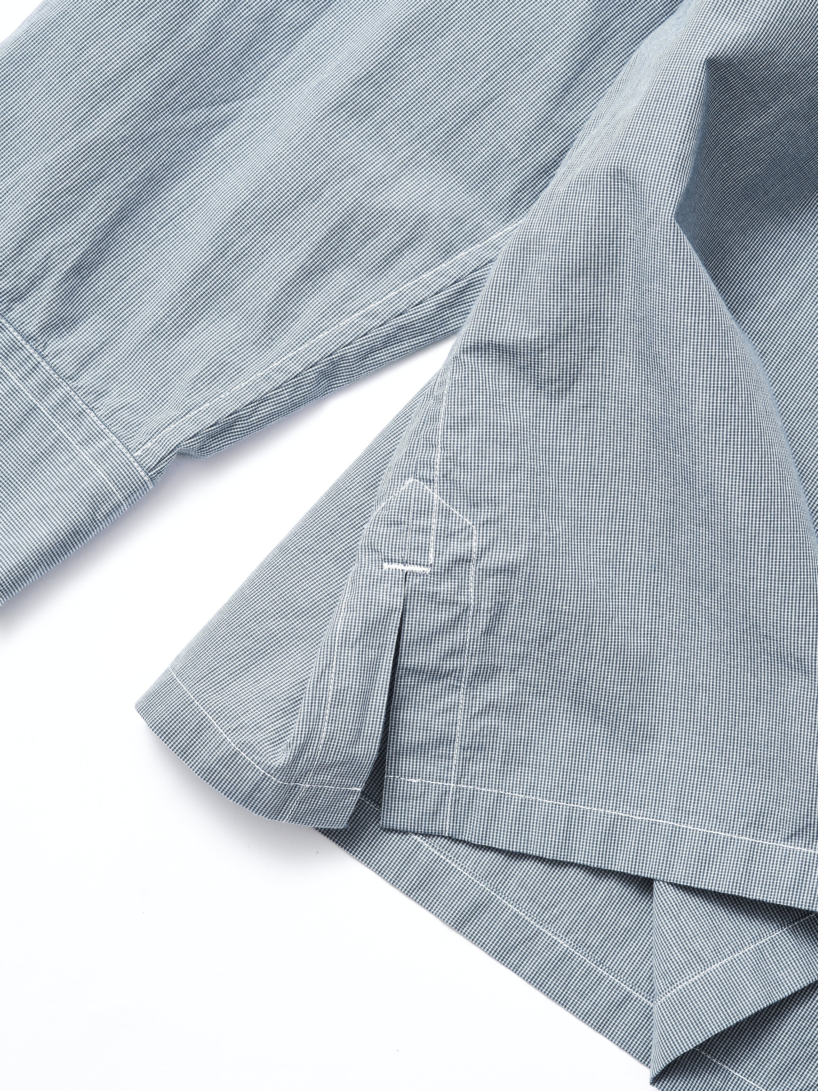 #3233-CBN E-Z POST Universal : checker broadcloth navy_5