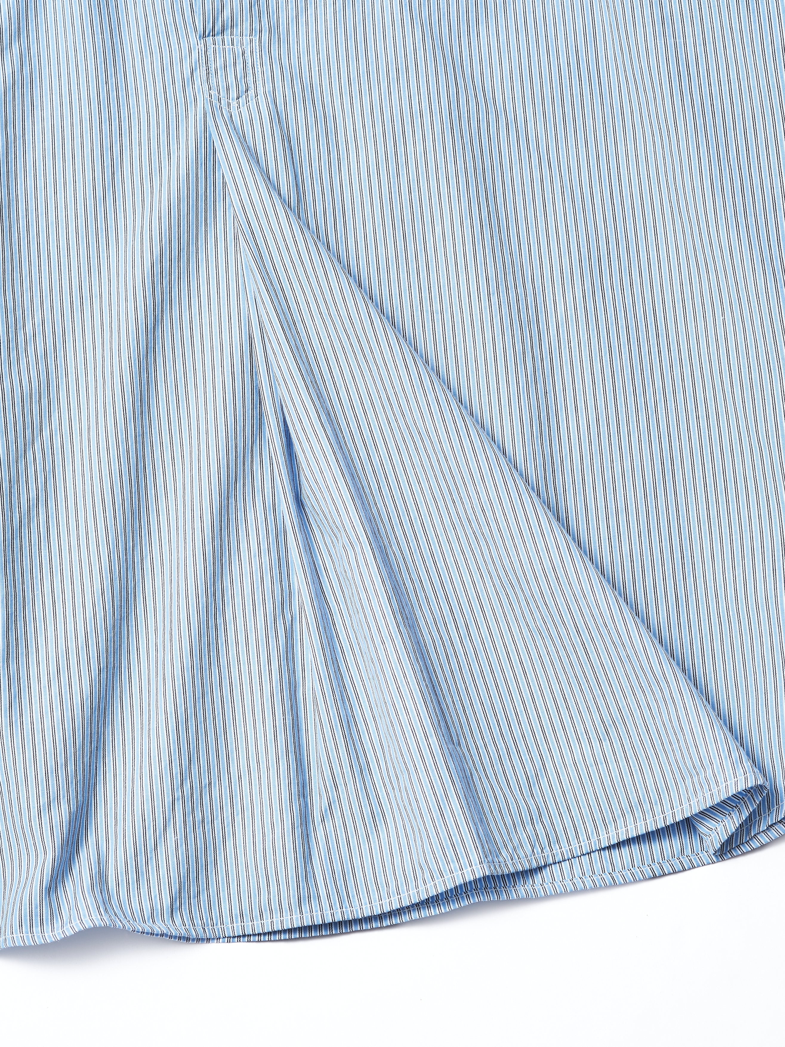 #3220L-SS4 NEUTRA 5 LLC : stripe shirting blue3_3
