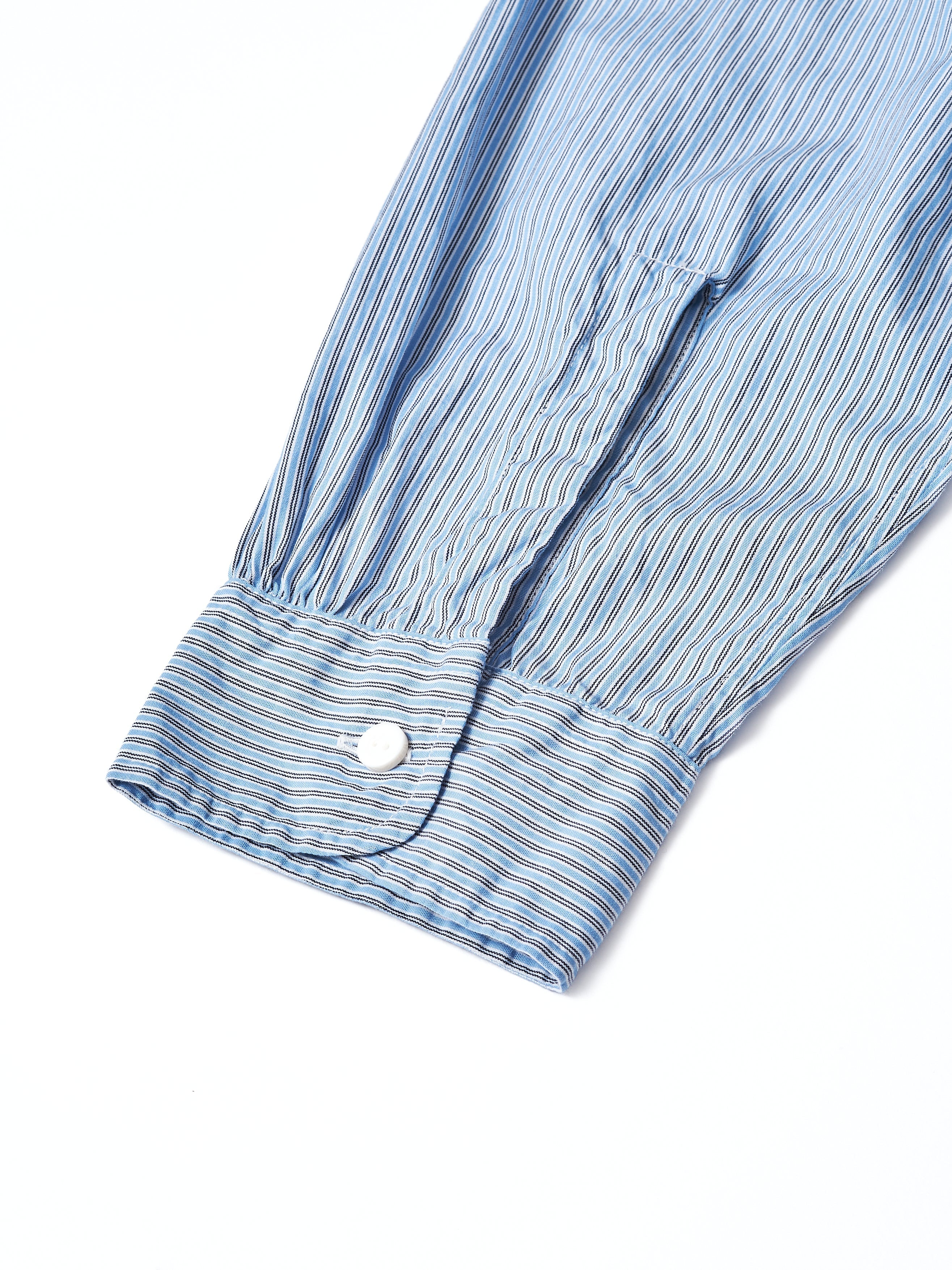 #3220L-SS4 NEUTRA 5 LLC : stripe shirting blue3_5