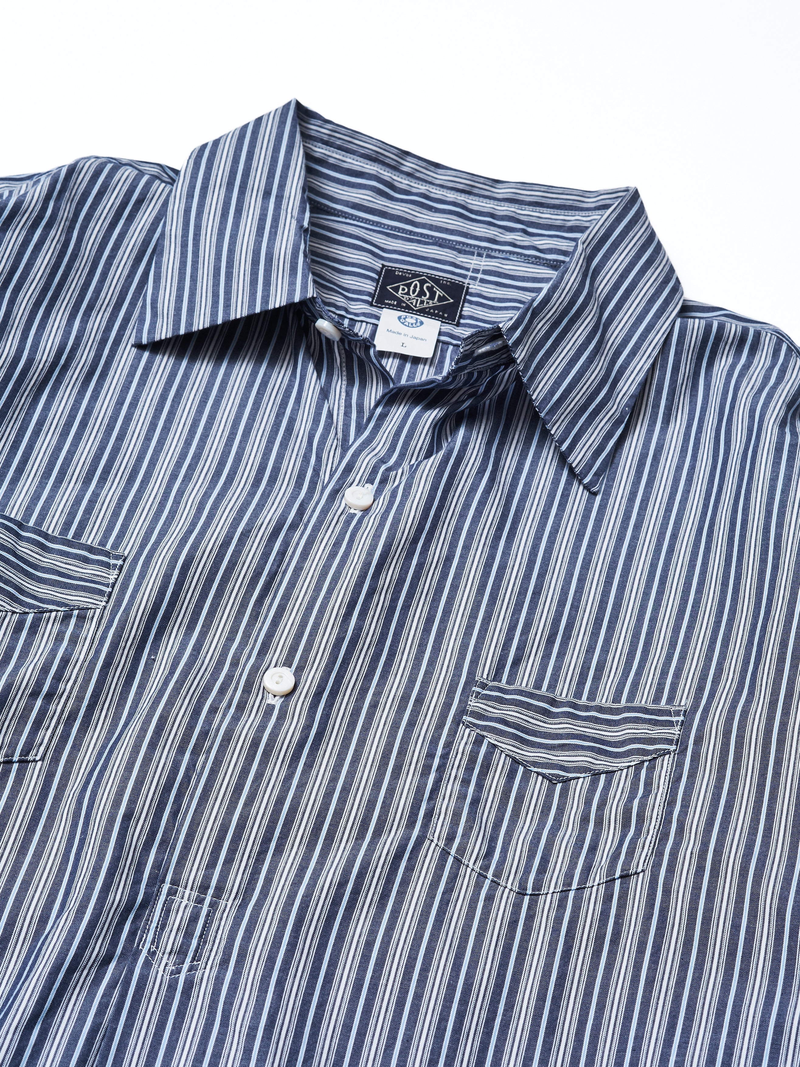 #3220L-SS5 NEUTRA 5 LLC : stripe shirting navy_2