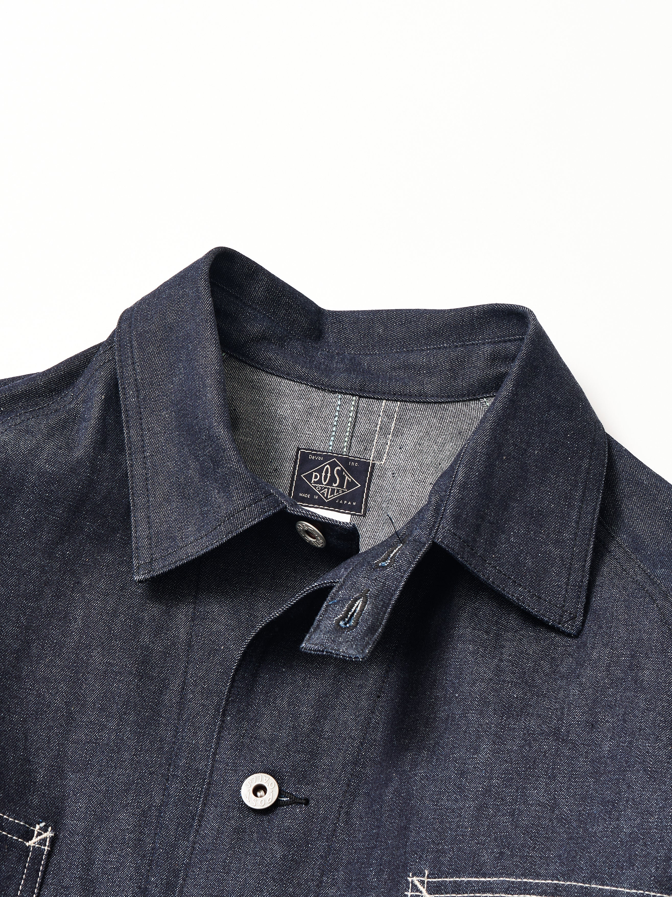 #3134-01 POST 47 : 10oz. Denim rigid indigo_2