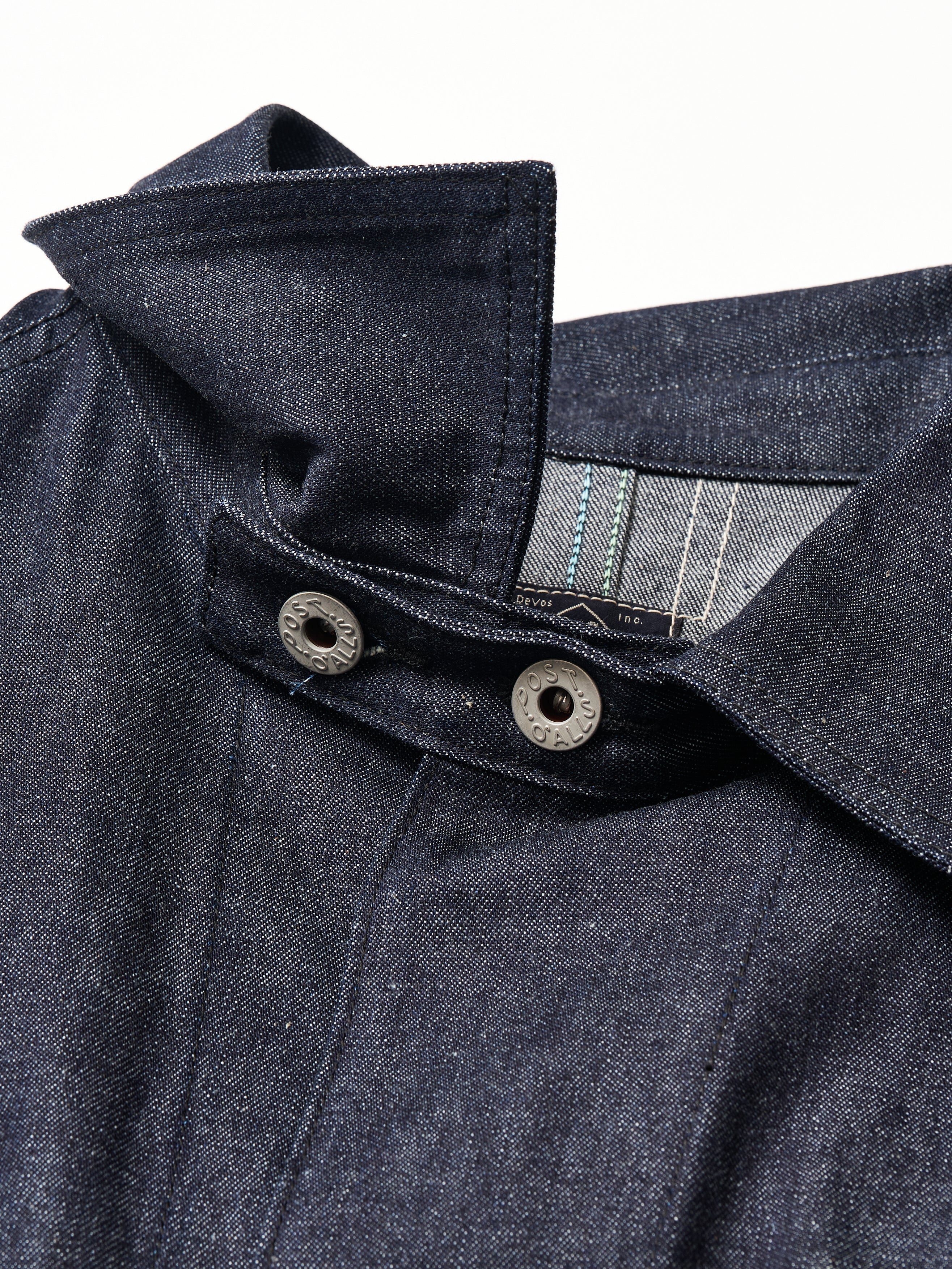 #3134-01 POST 47 : 10oz. Denim rigid indigo_4