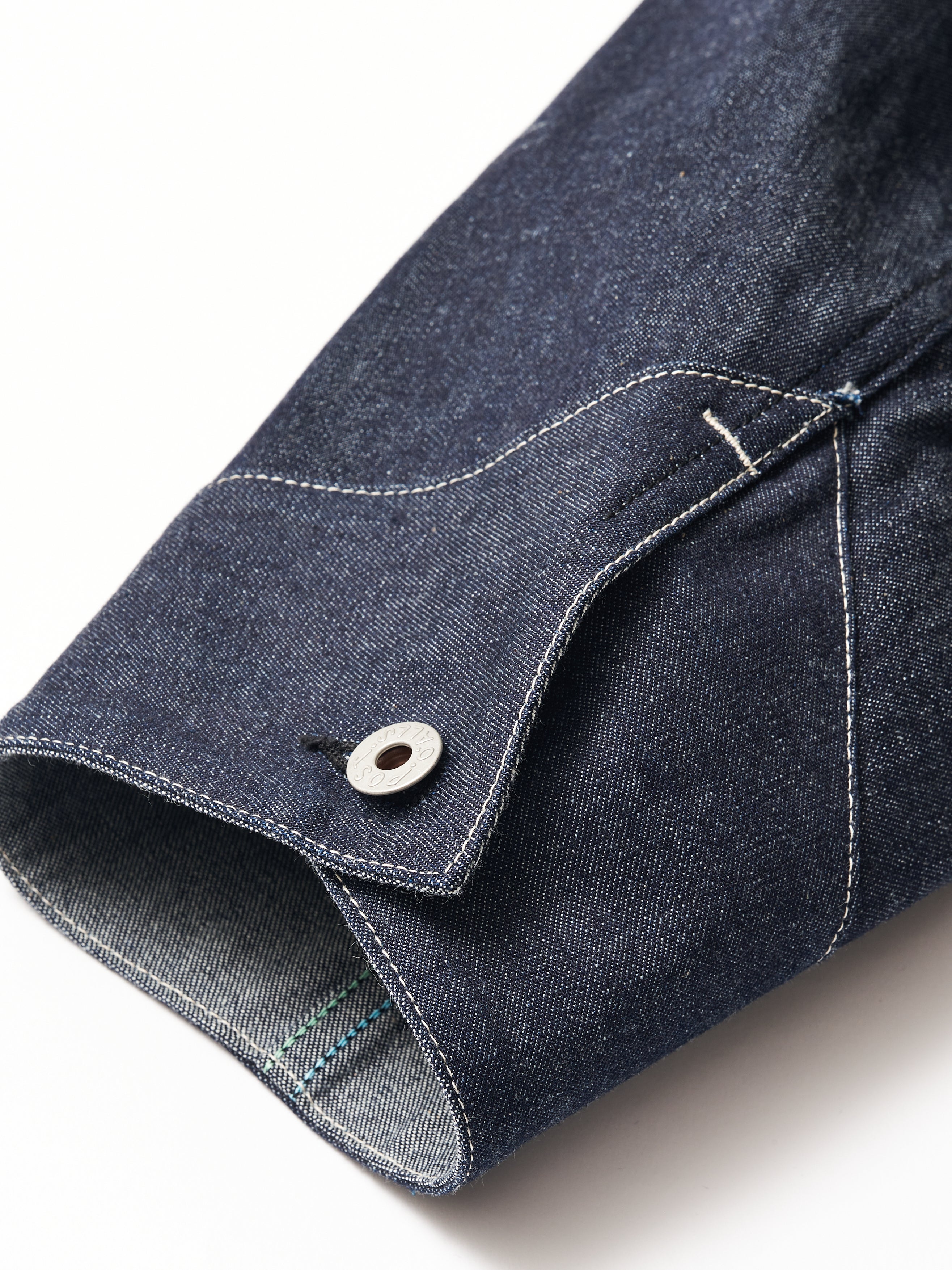 #3134-01 POST 47 : 10oz. Denim rigid indigo_6