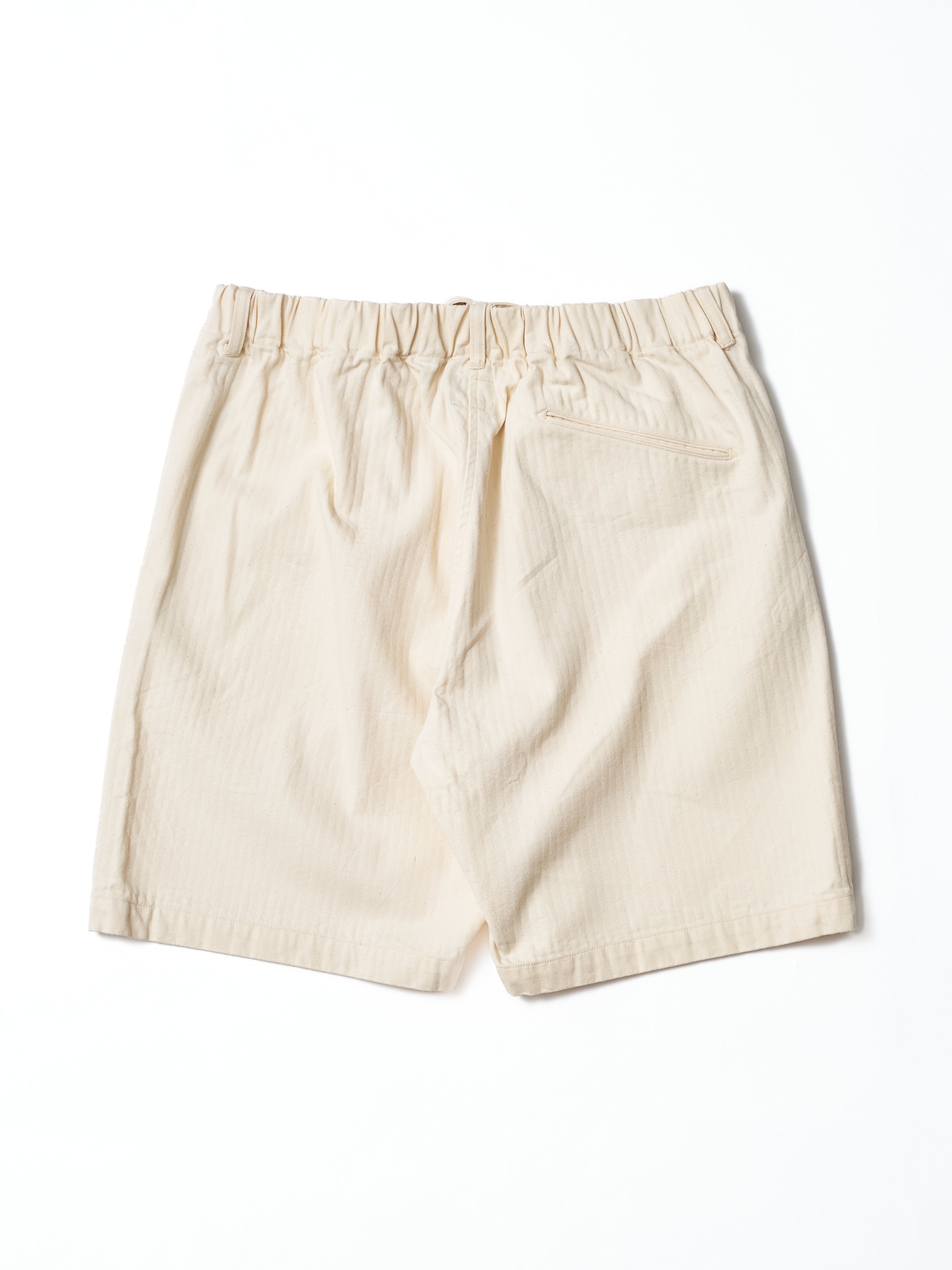 #3307CPS-HN POST Coach Shorts : cotton HBT natural_4