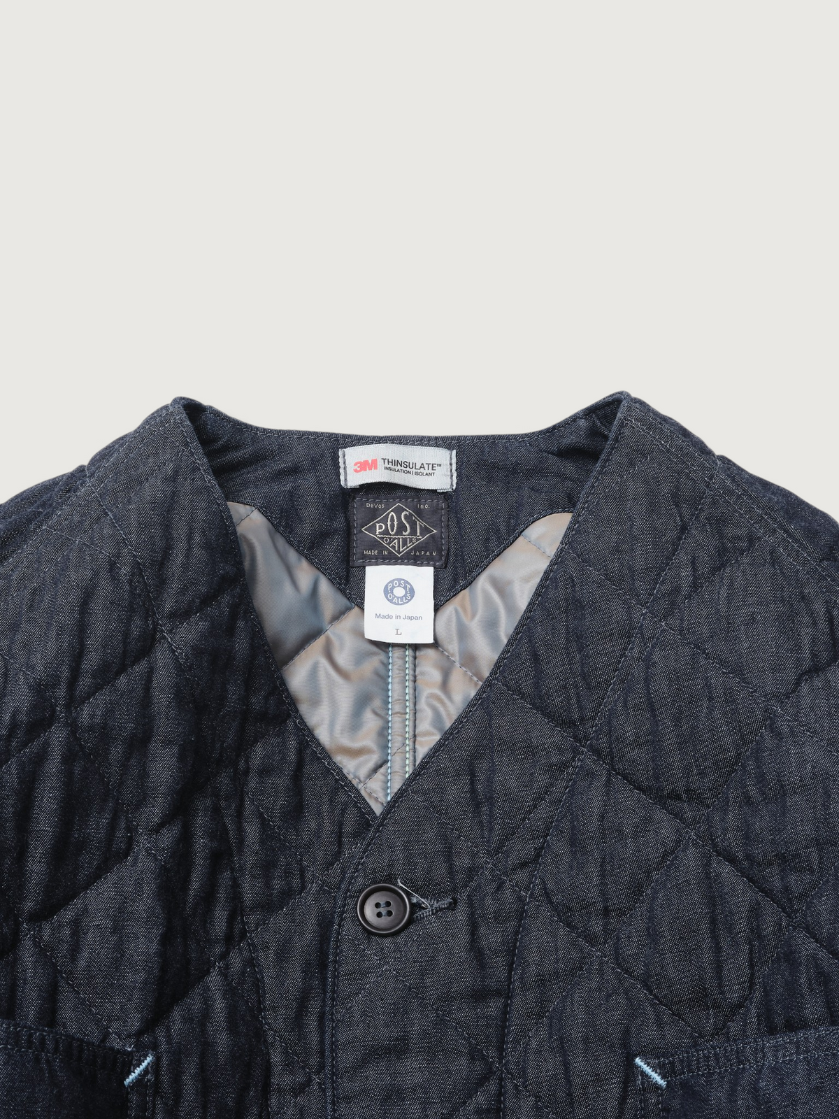 #3134DV POST 47DV LDQ – Quilted Light Denim with Thinsulate[SHOP SPECIAL]