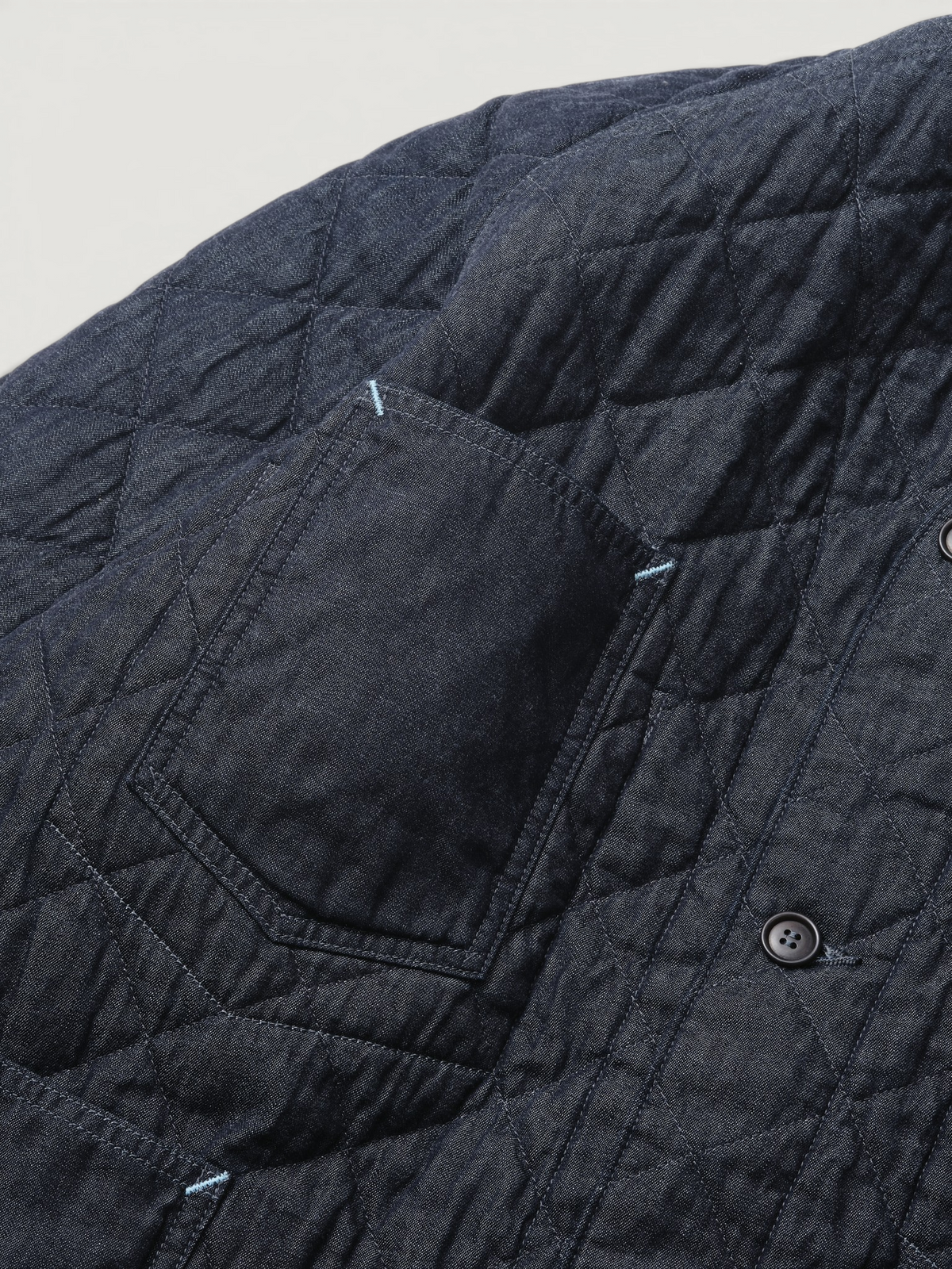 #3134DV POST 47DV LDQ – Quilted Light Denim with Thinsulate[SHOP SPECIAL]