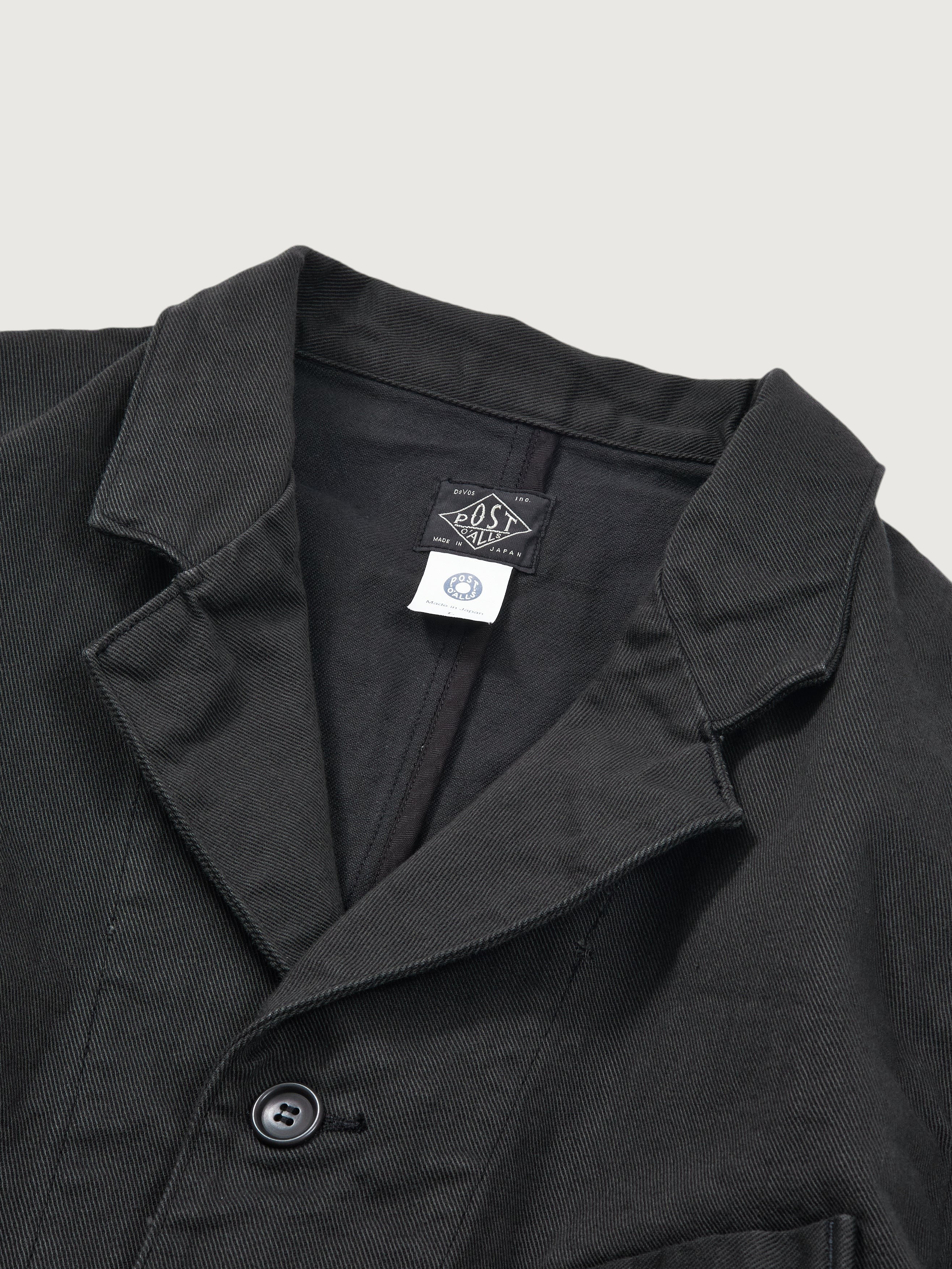 わろた 3142-WFC OK Rider 6 : w flat twill charcoal