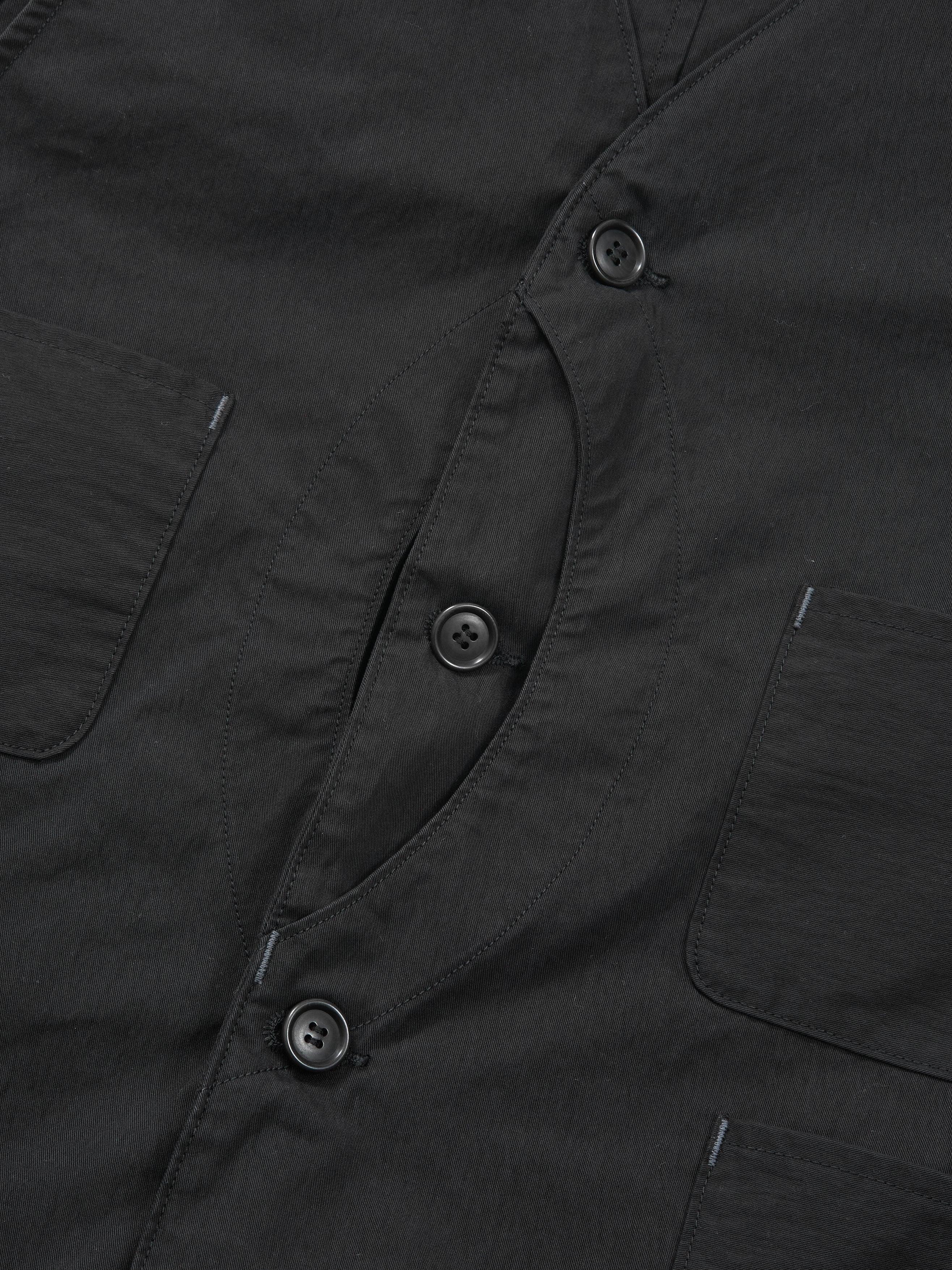 #3504-ETB Royal Moody : 60/40 twill black