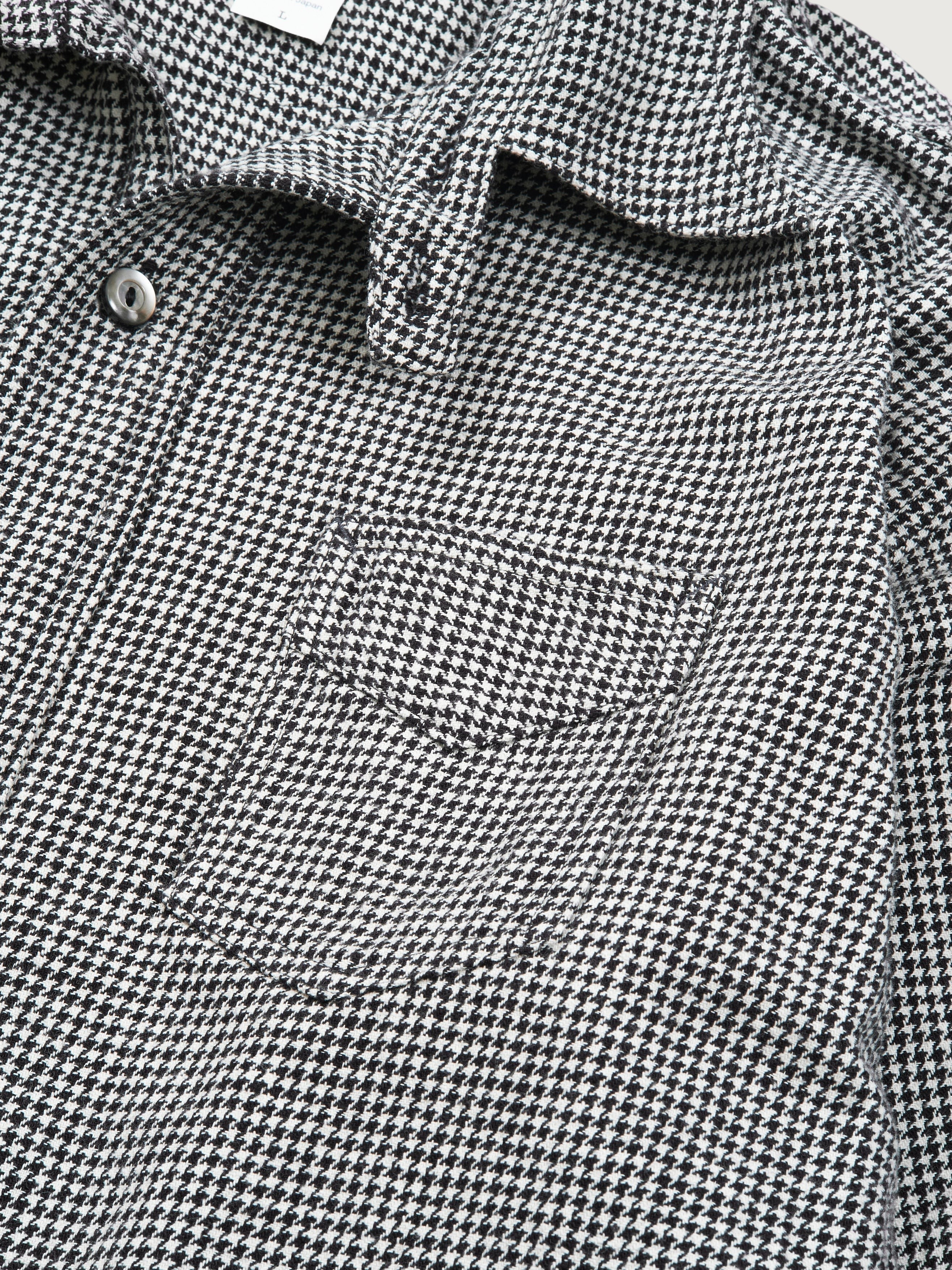 #3235-CF1 Frontier : cotton flannel blk x wht