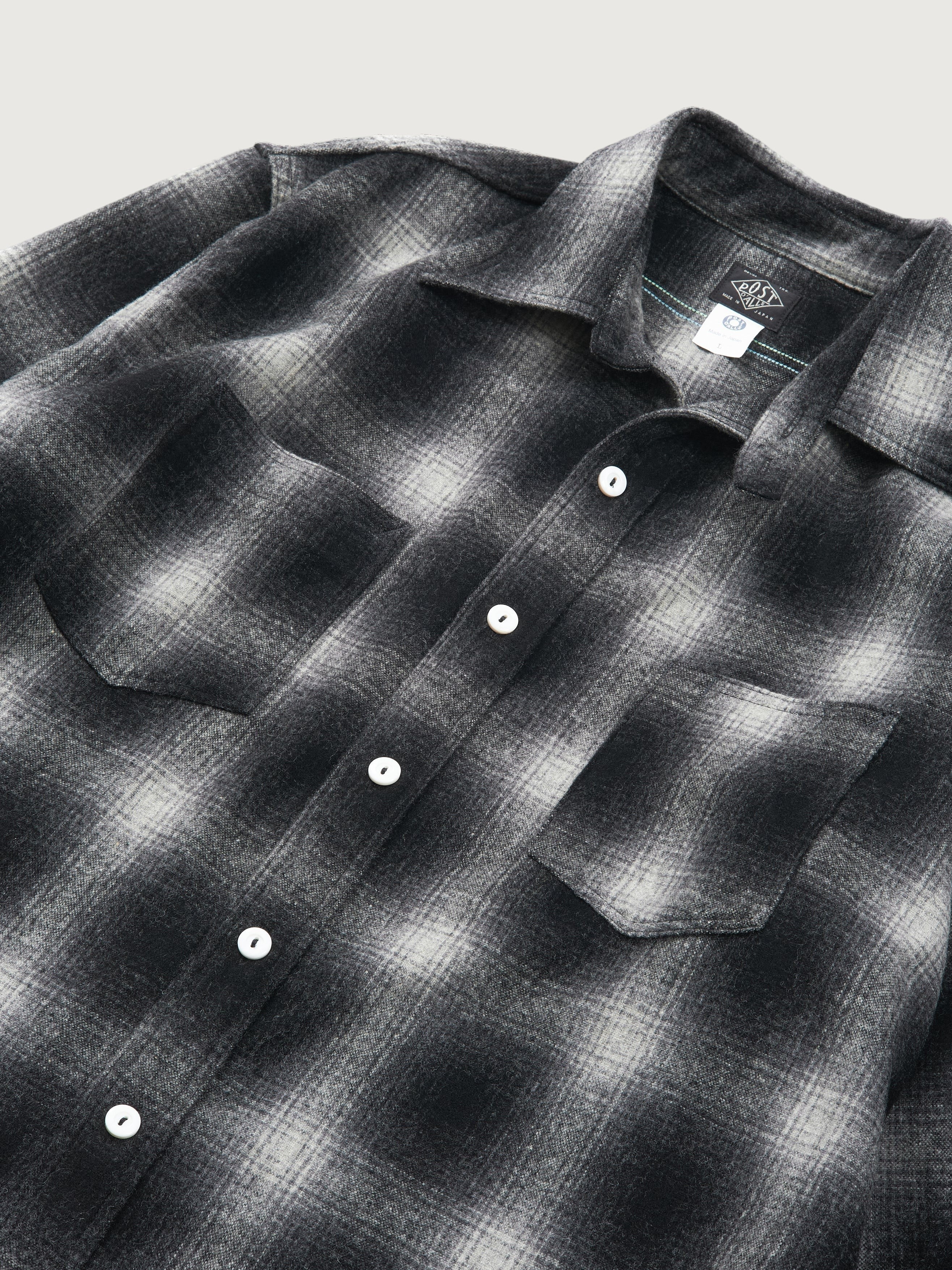 #3217S-WHB St. Louis 2 : wool hombre black