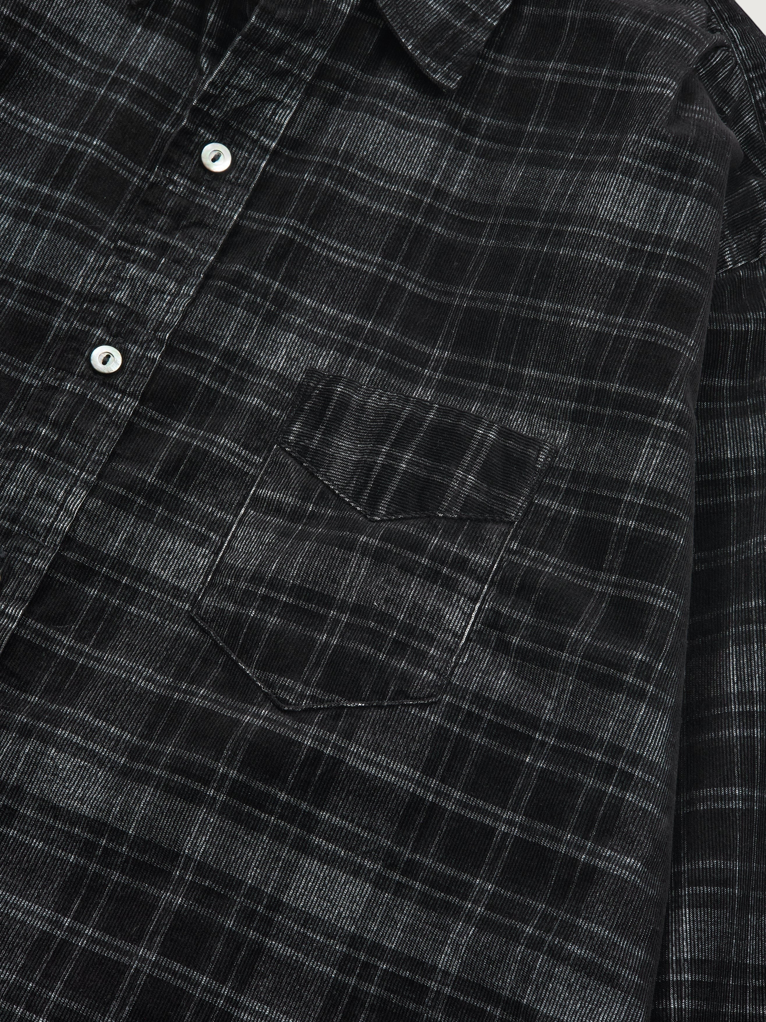 #3232-SC2 Original BL Shirt : shadow cords black 2