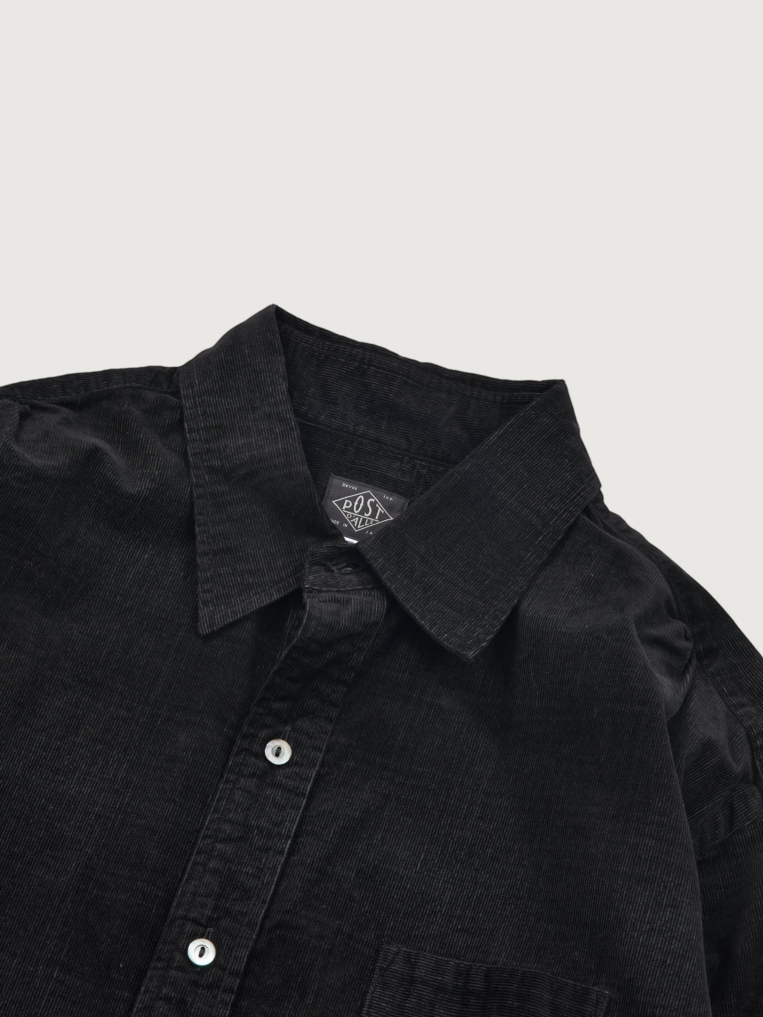 #3232-SC1 Original BL Shirt : shadow cords black 1