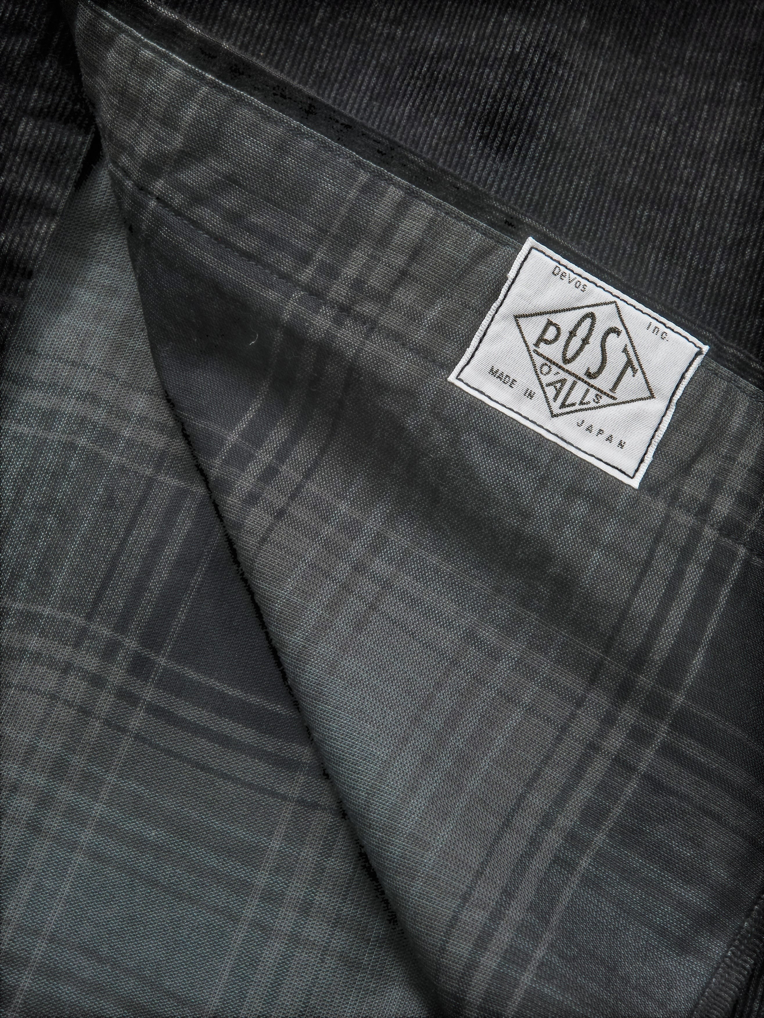 #3232-SC1 Original BL Shirt : shadow cords black 1
