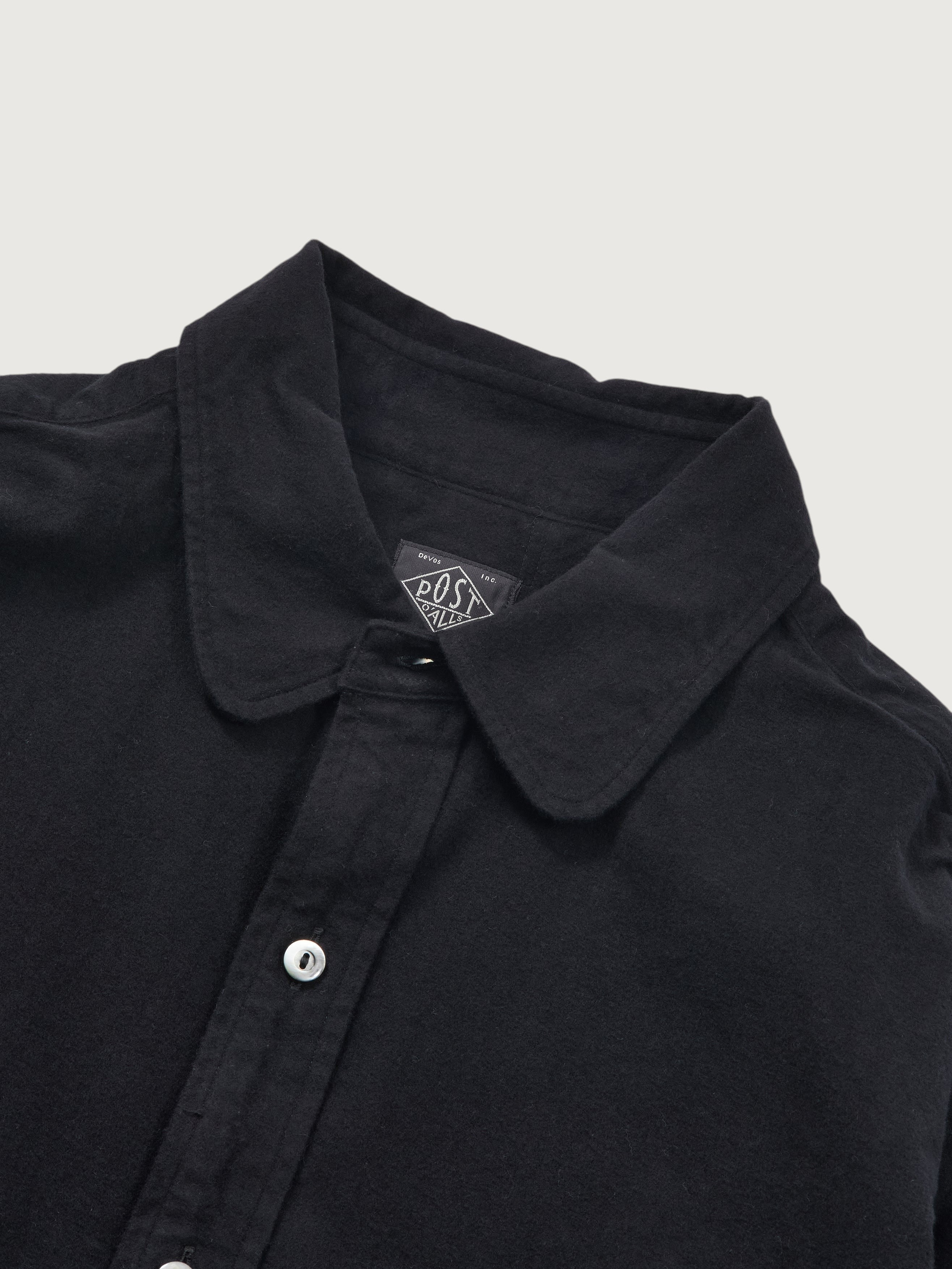 #3234-CSB Rounder : cotton suede black