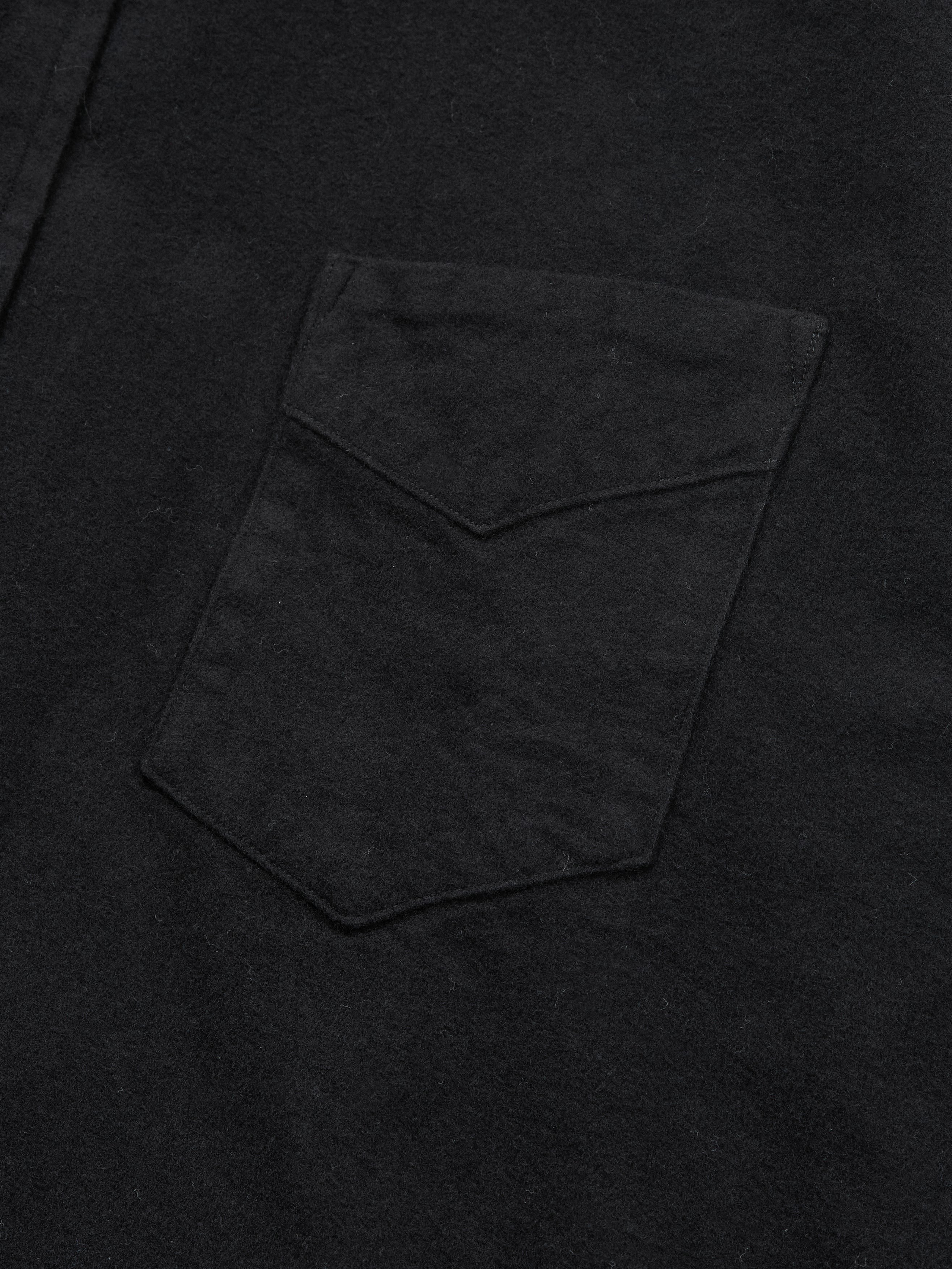 #3234-CSB Rounder : cotton suede black