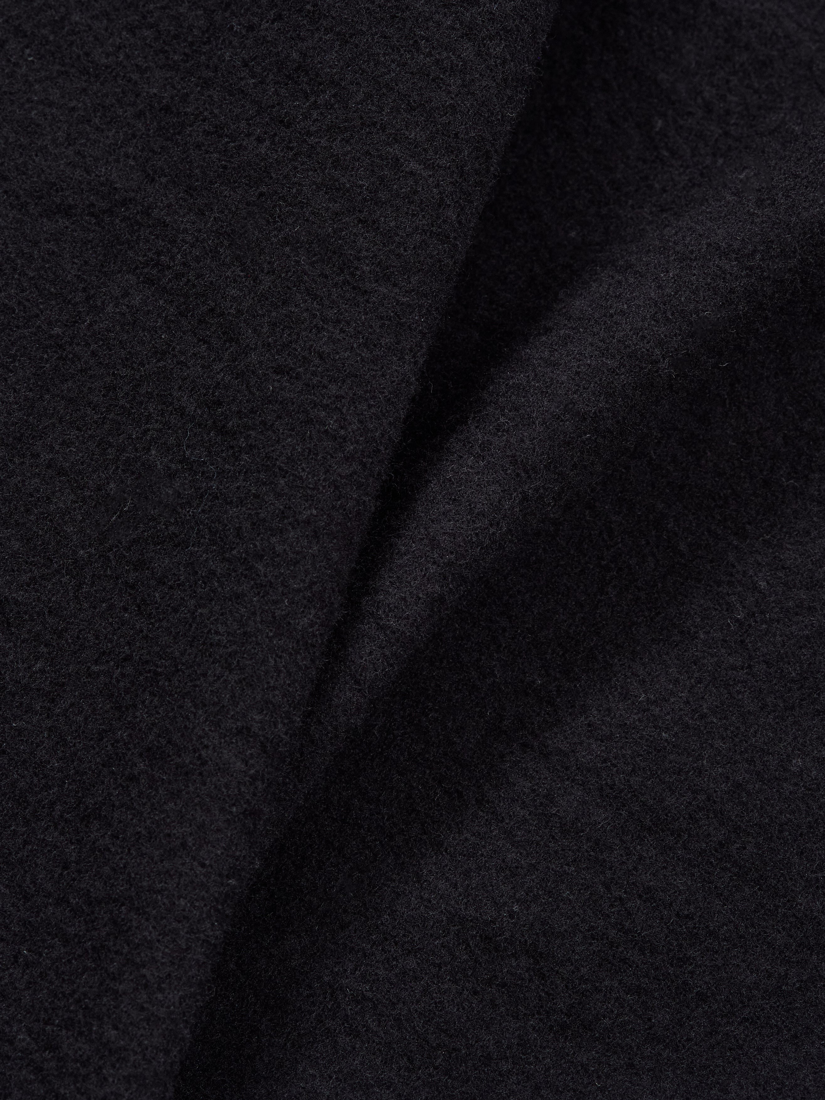 #3234-CSB Rounder : cotton suede black